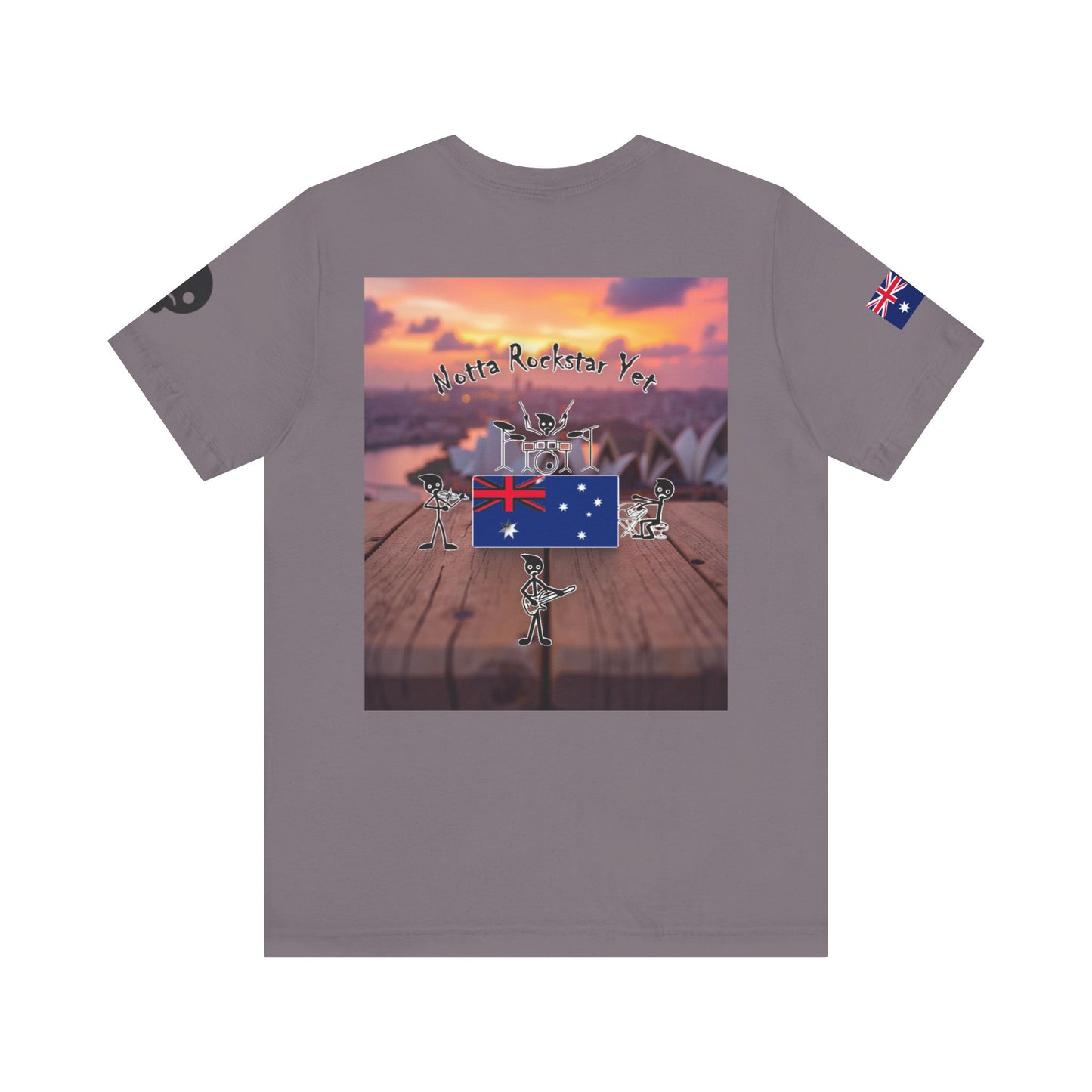 Notta Rockstar Yet- Australia Tee