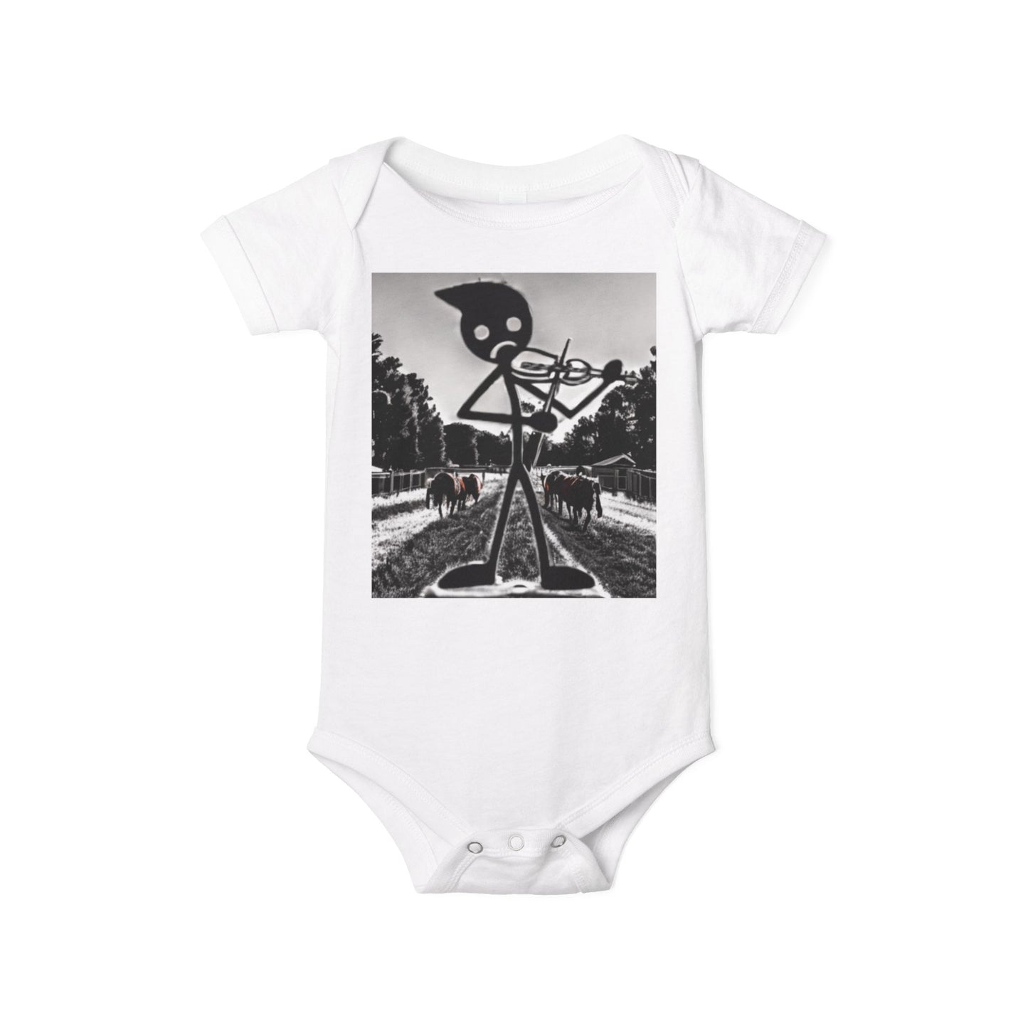 Notta Fiddler Yet-Infant Jersey One Piece - American