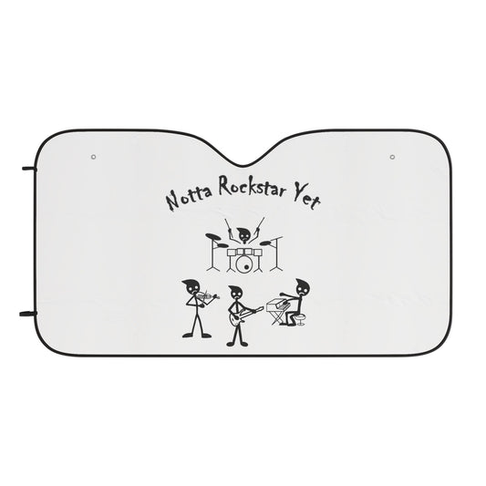 Notta Rockstar Yet - Car Sun Shade