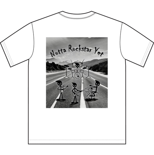 Notta Rockstar Yet Unisex Sueded T-Shirt -Music Vibe Top