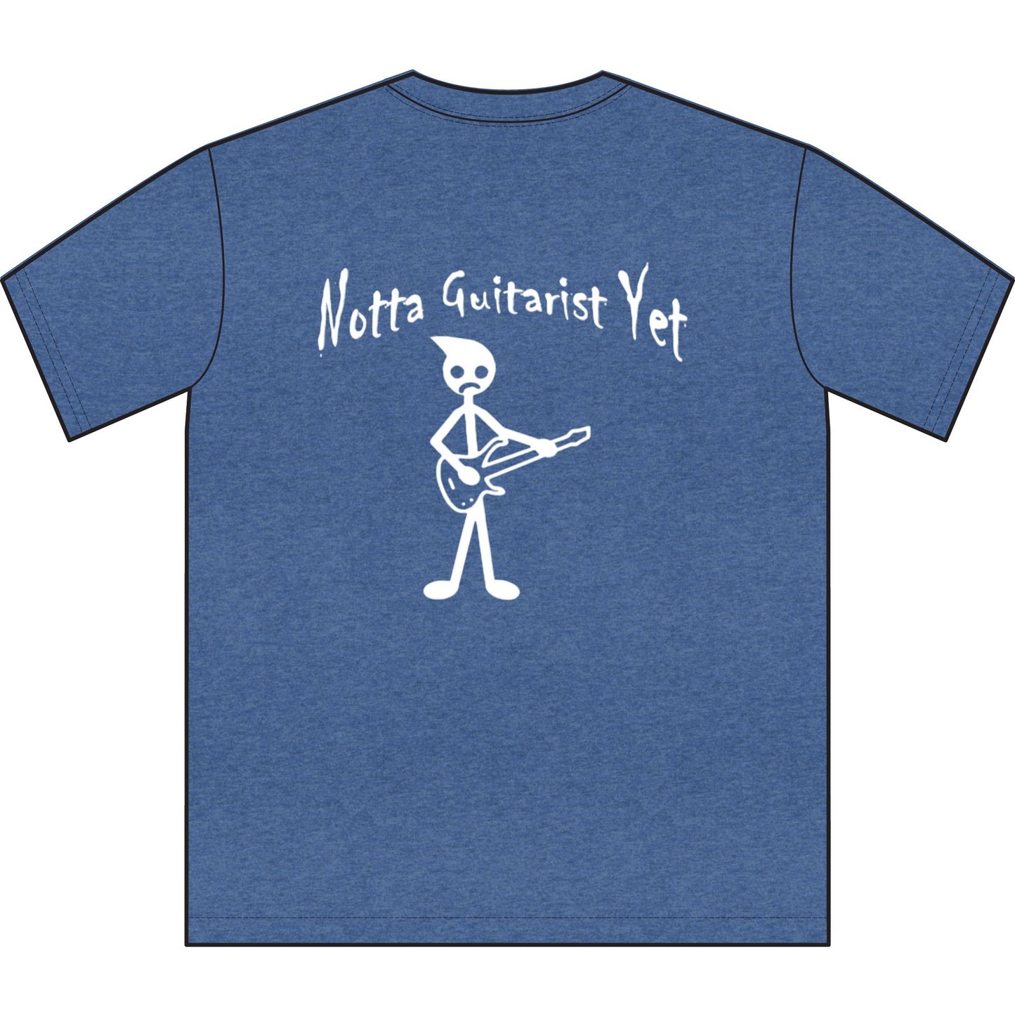 Notta Guitarist Yet Unisex Sueded T-Shirt -Music Vibe Top