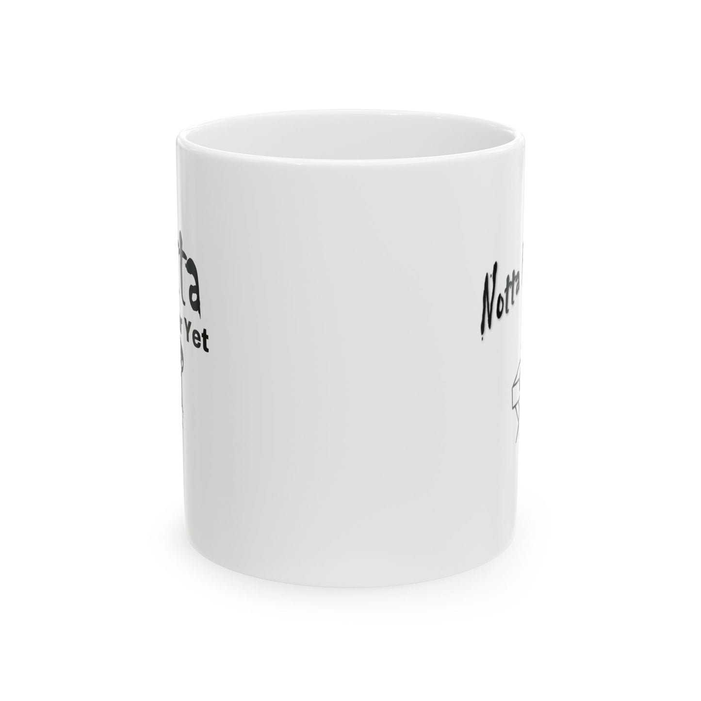 Notta Pianist Yet Ceramic Mug, (11oz, 15oz)