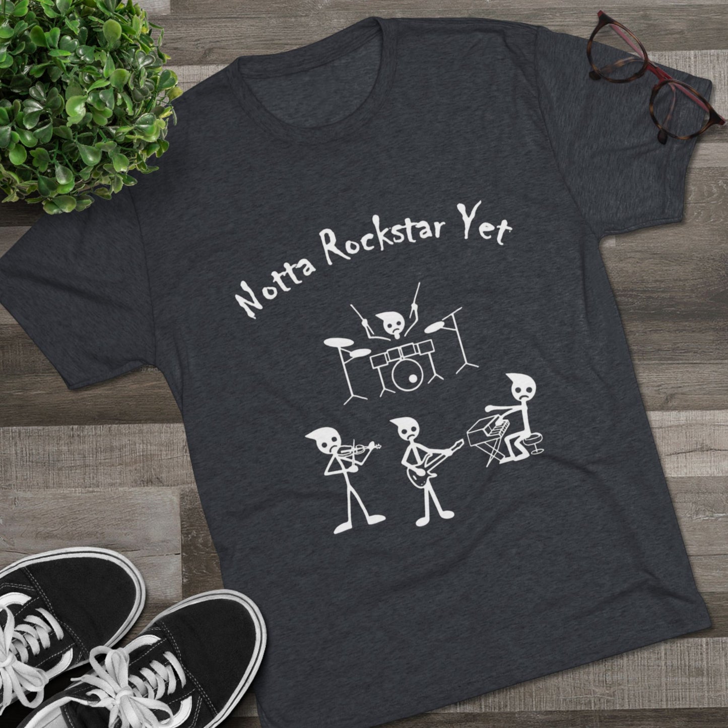 Notta Rockstar Yet Unisex Tri-Blend T