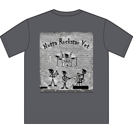Notta Rockstar Yet Unisex Sueded T-Shirt -Music Vibe Top