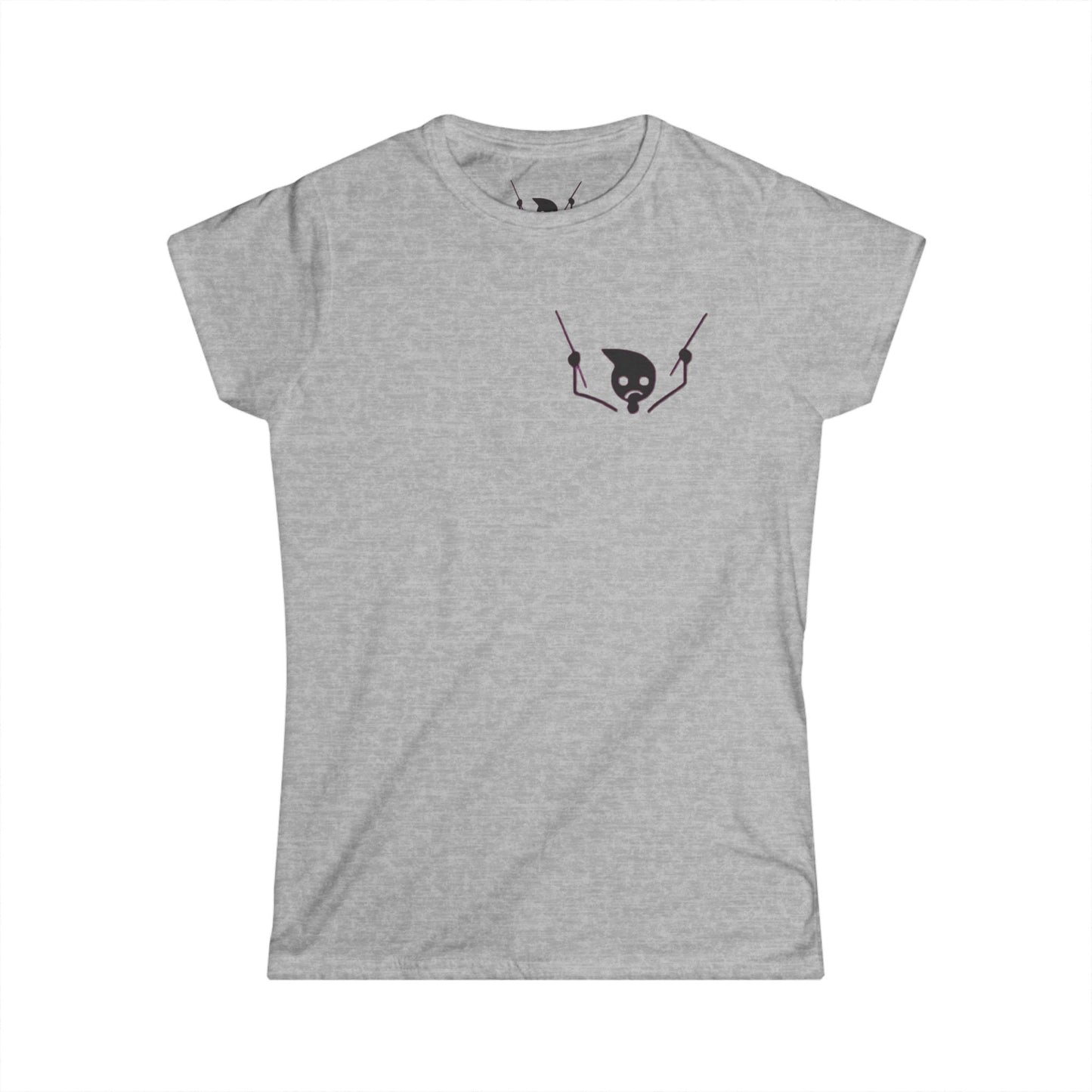 Notta Drummer Yet Women's Tee - Fun Music Lover's Softstyle Shirt