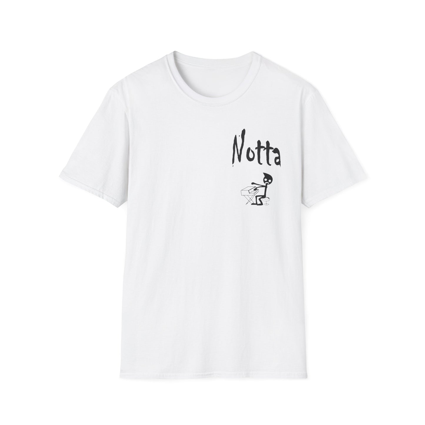 Notta Pianist Yet Unisex Softstyle T-Shirt - Music Lover Gift