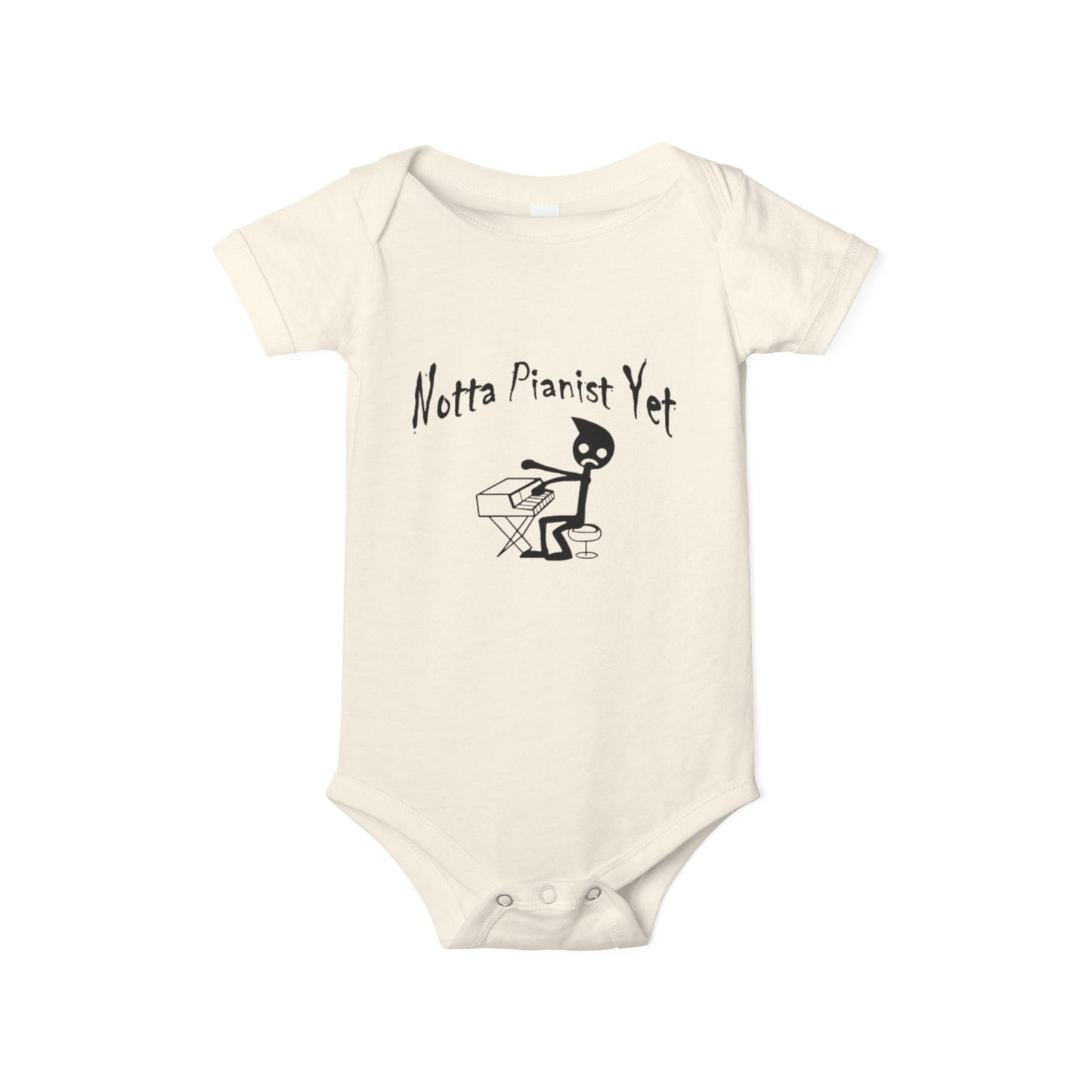 Notta Pianist Yet-Infant Jersey One Piece - American