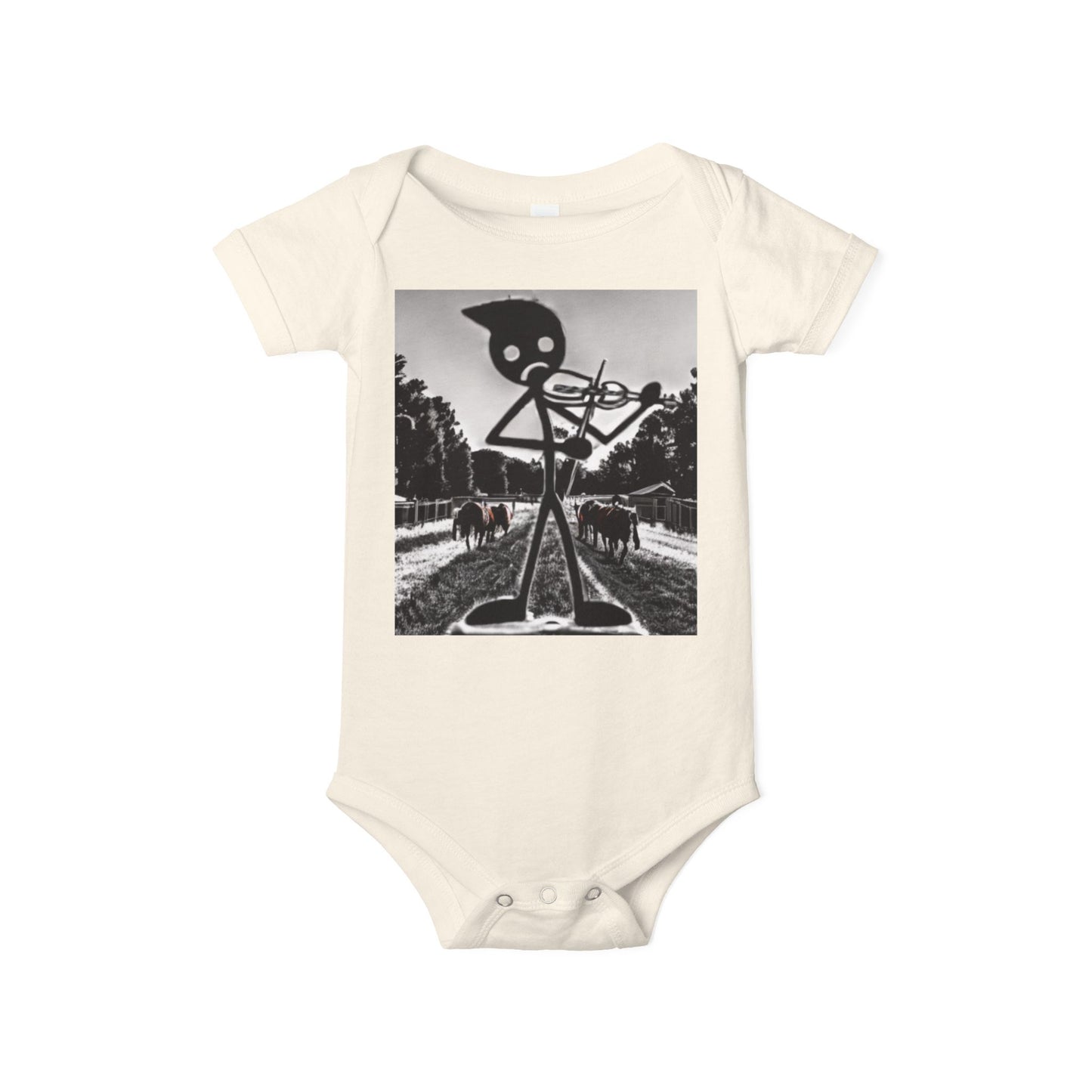 Notta Fiddler Yet-Infant Jersey One Piece - American