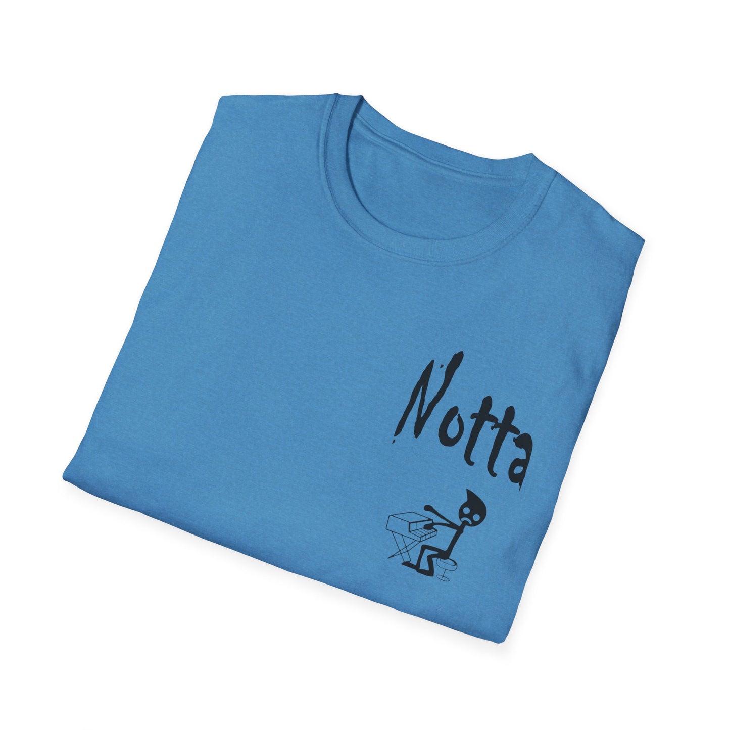 Notta Pianist Yet Unisex Softstyle T-Shirt - Music Lover Gift