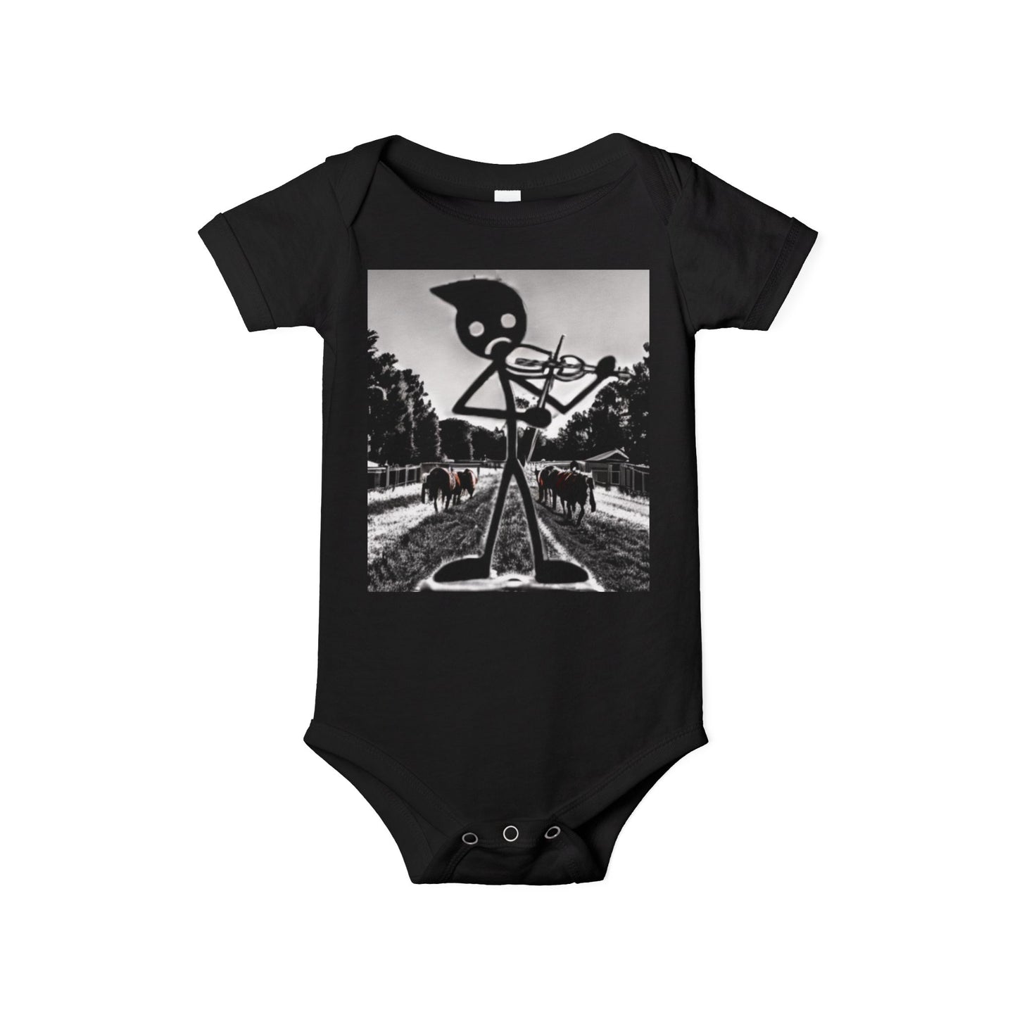 Notta Fiddler Yet-Infant Jersey One Piece - American