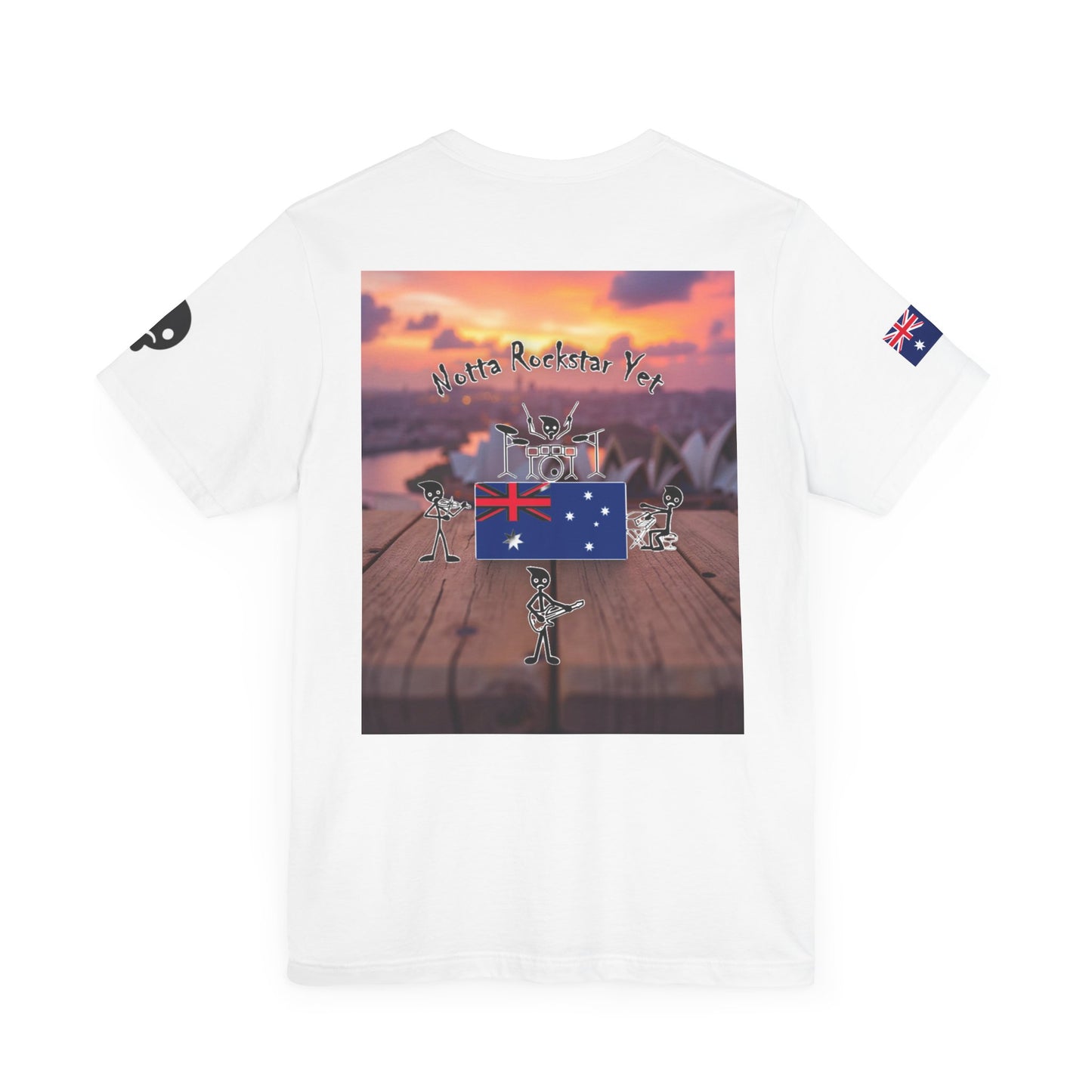 Notta Rockstar Yet- Australia Tee