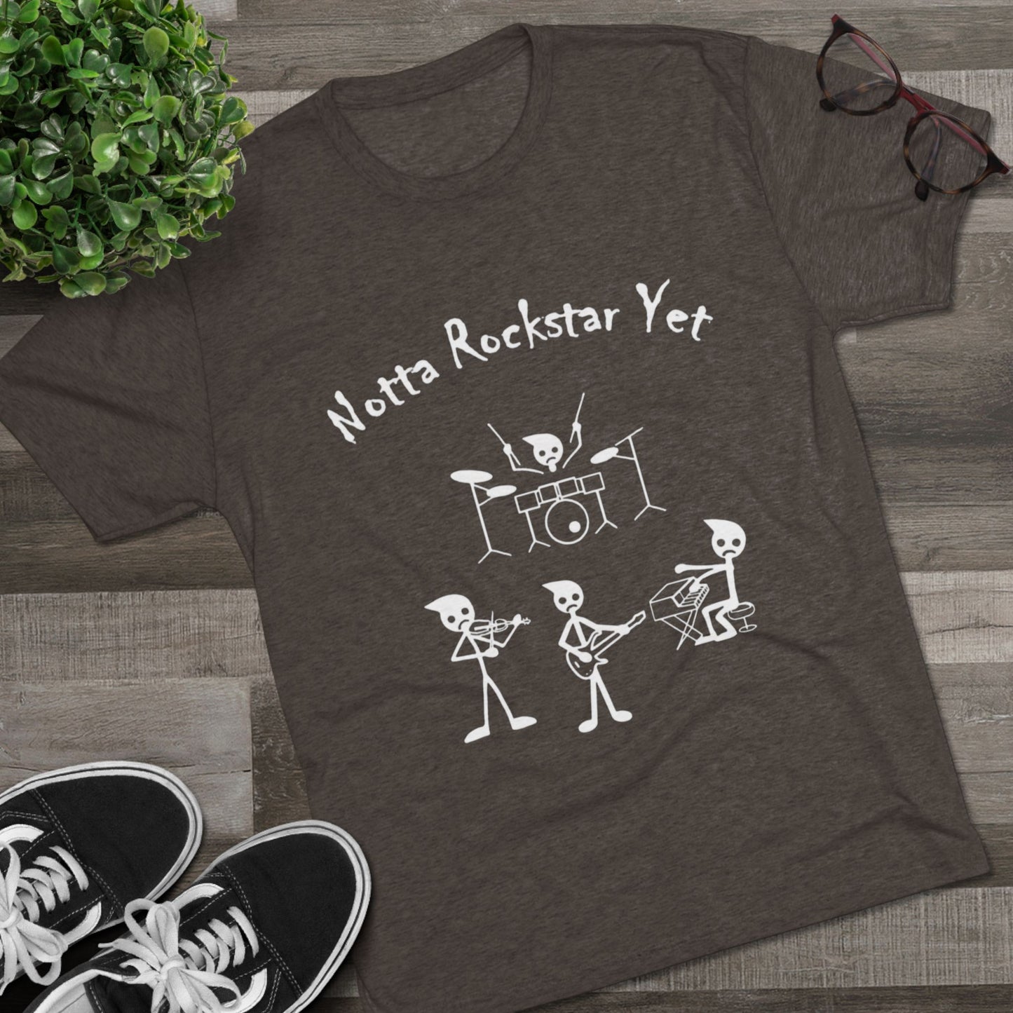 Notta Rockstar Yet Unisex Tri-Blend T