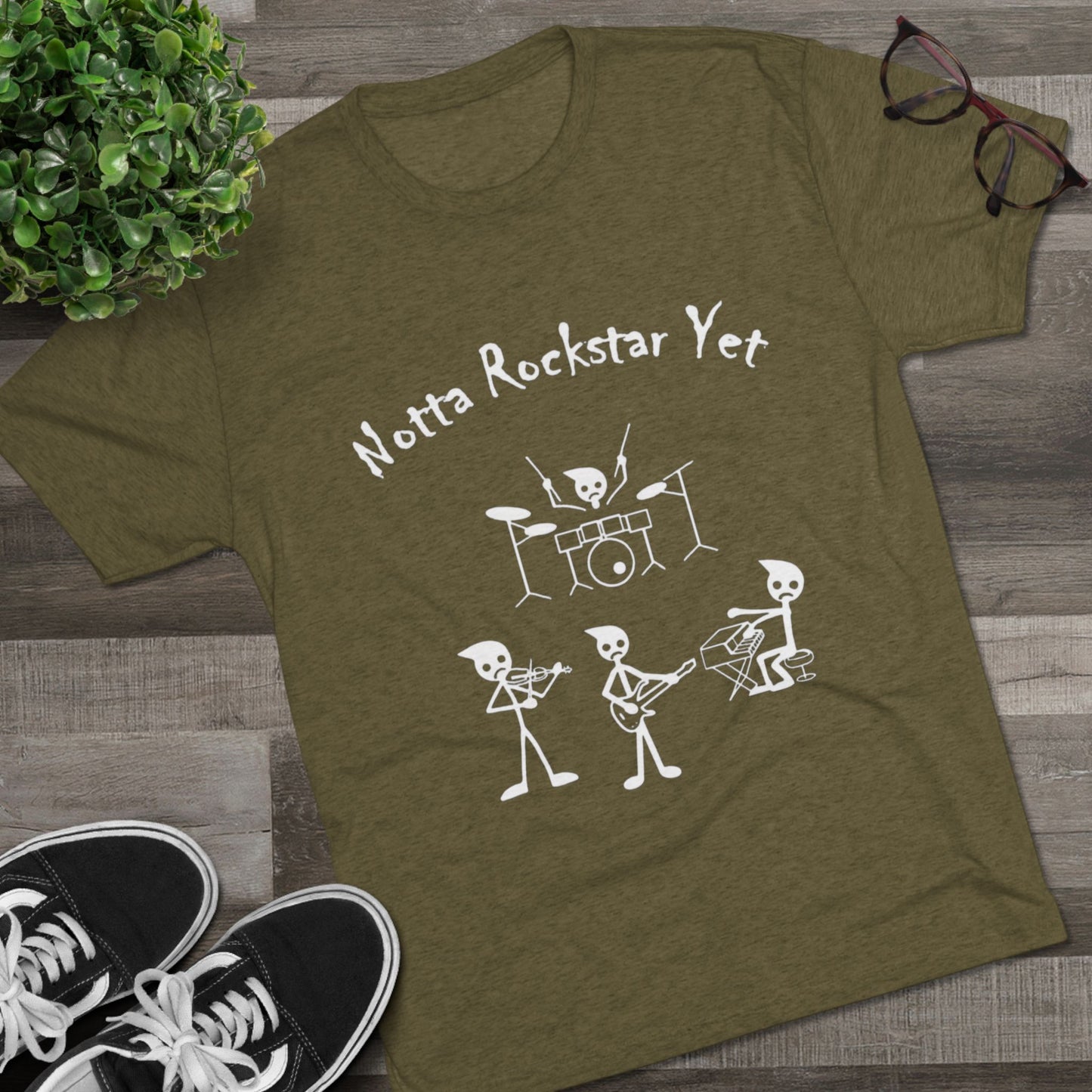 Notta Rockstar Yet Unisex Tri-Blend T