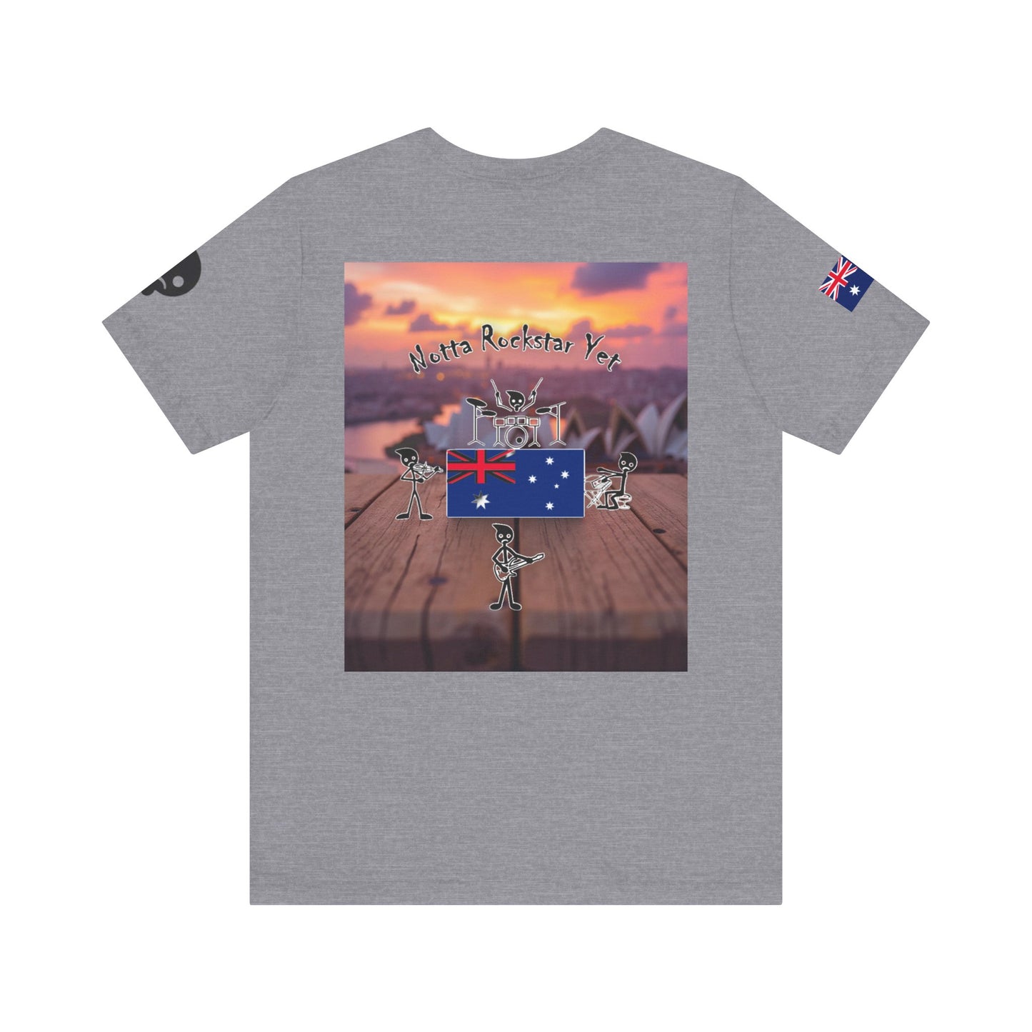 Notta Rockstar Yet- Australia Tee