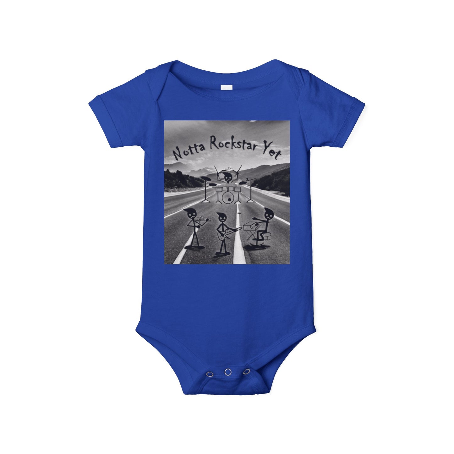 Notta Rockstar Yet-Infant Jersey One Piece - American