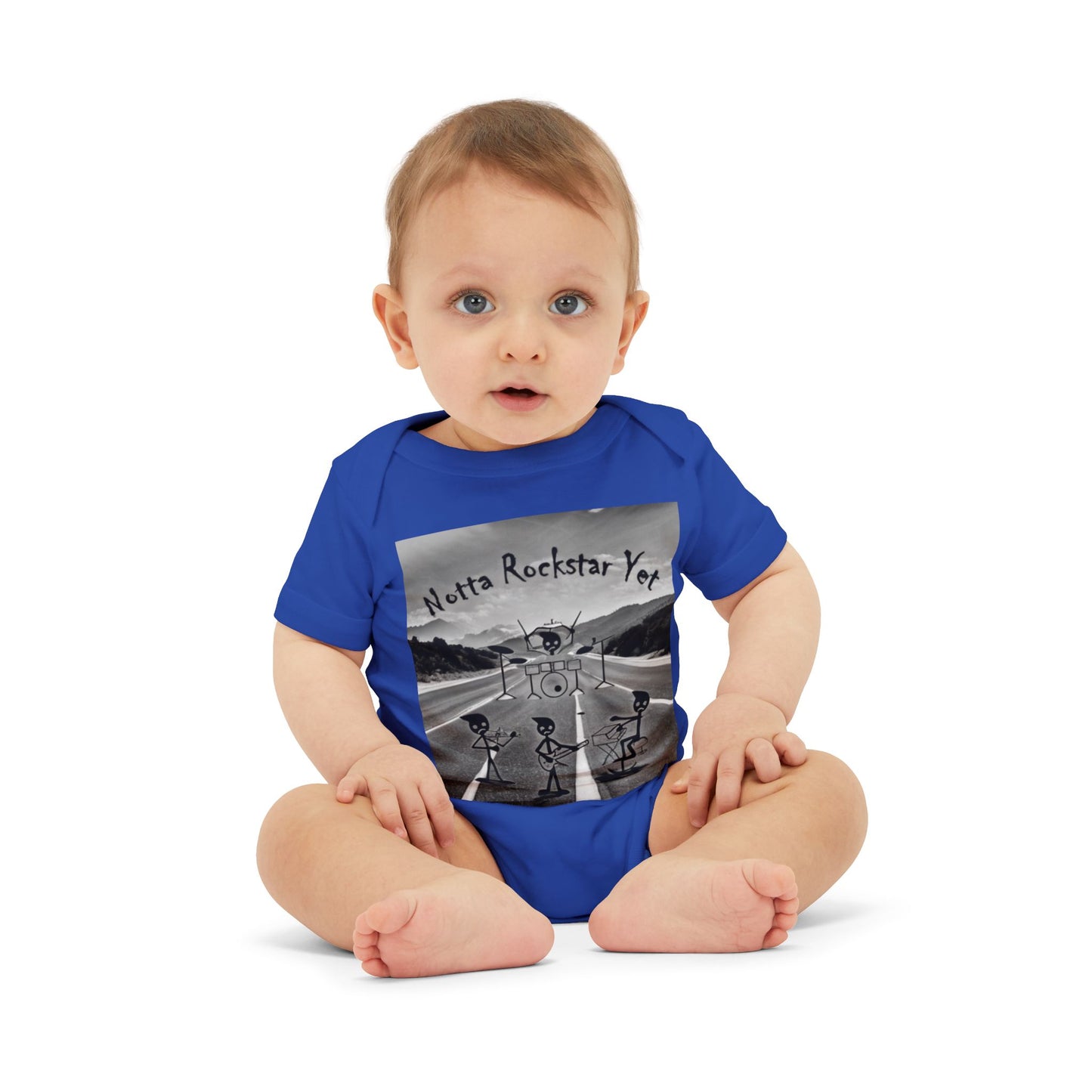 Notta Rockstar Yet-Infant Jersey One Piece - American