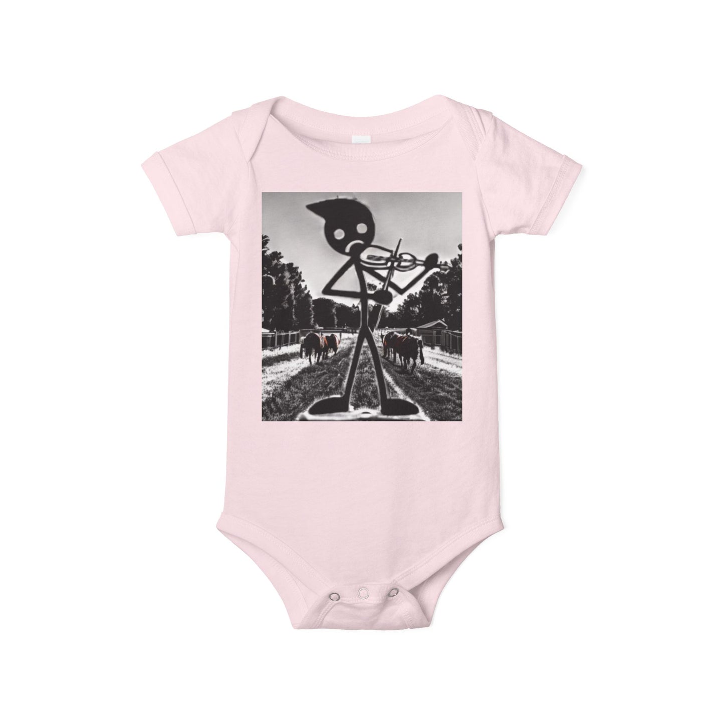 Notta Fiddler Yet-Infant Jersey One Piece - American