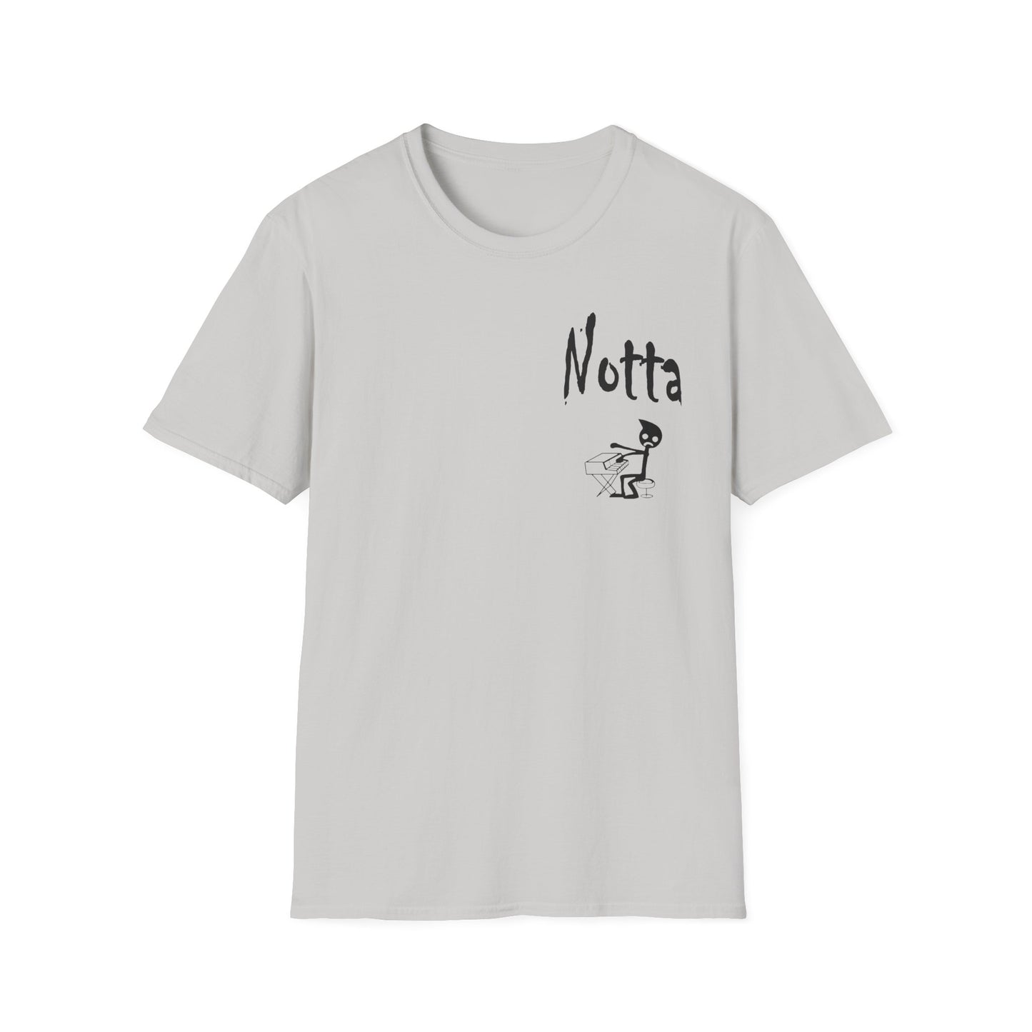 Notta Pianist Yet Unisex Softstyle T-Shirt - Music Lover Gift