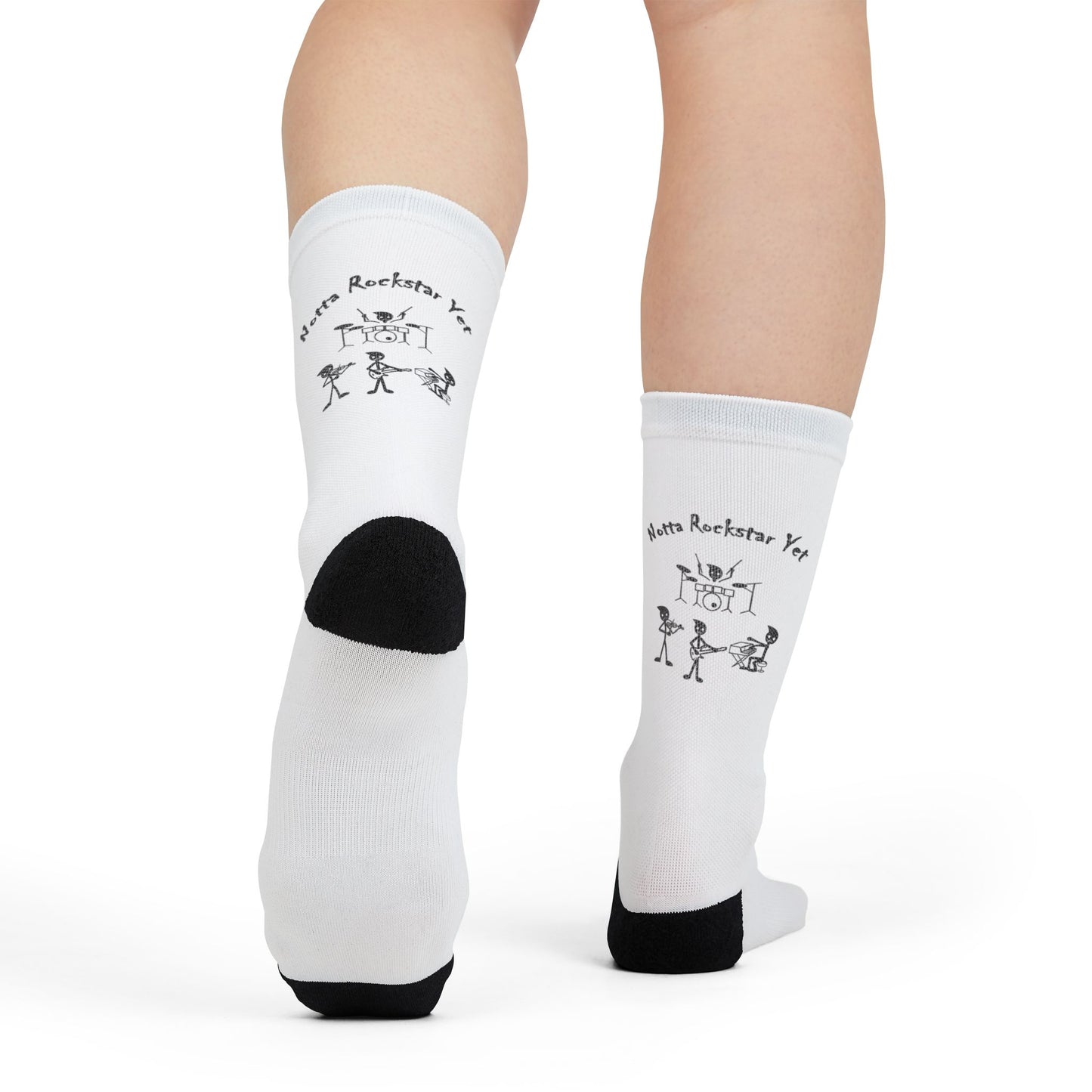 Notta Rockstar Yet-Crew Socks