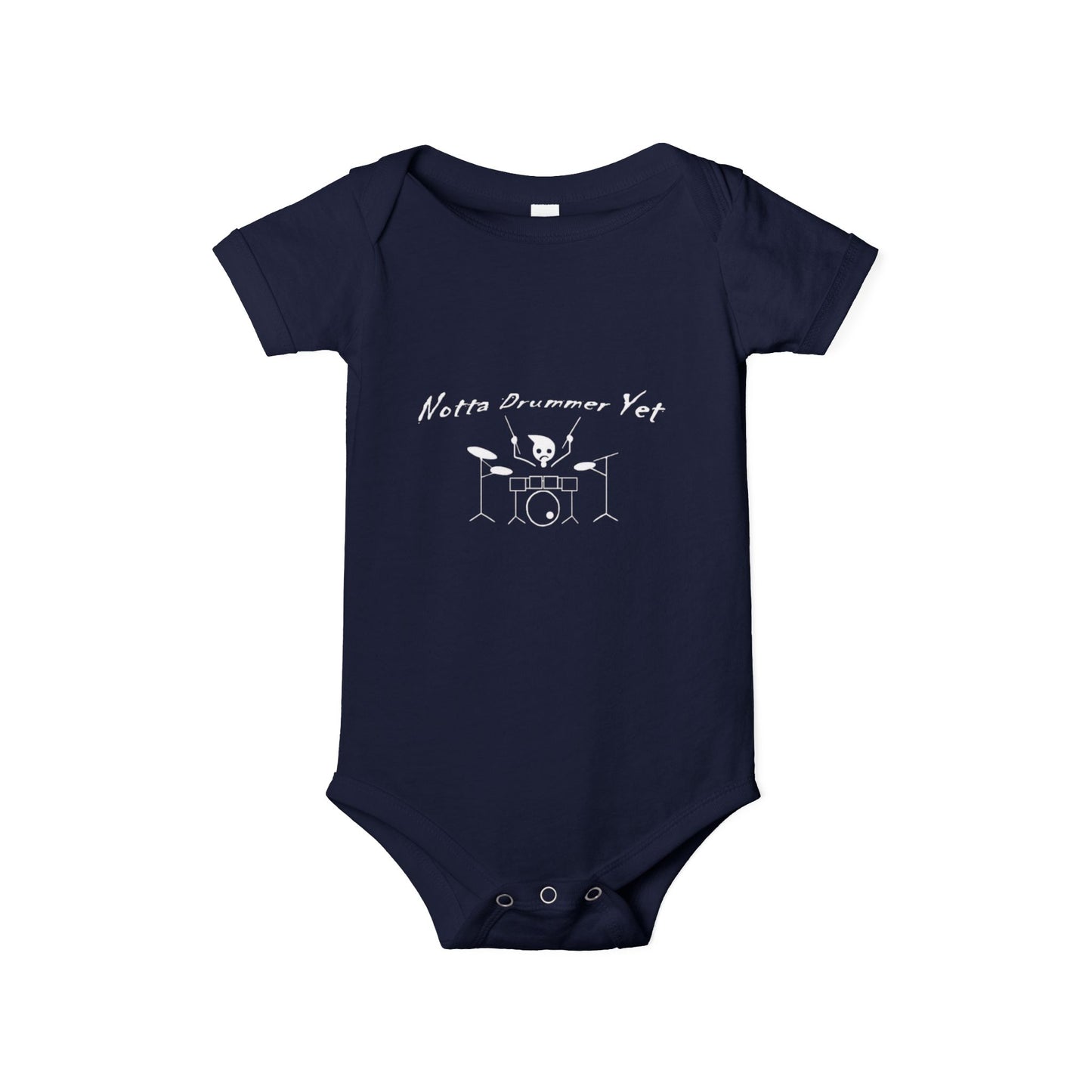 Notta Drummer Yet-Infant Jersey One Piece - American