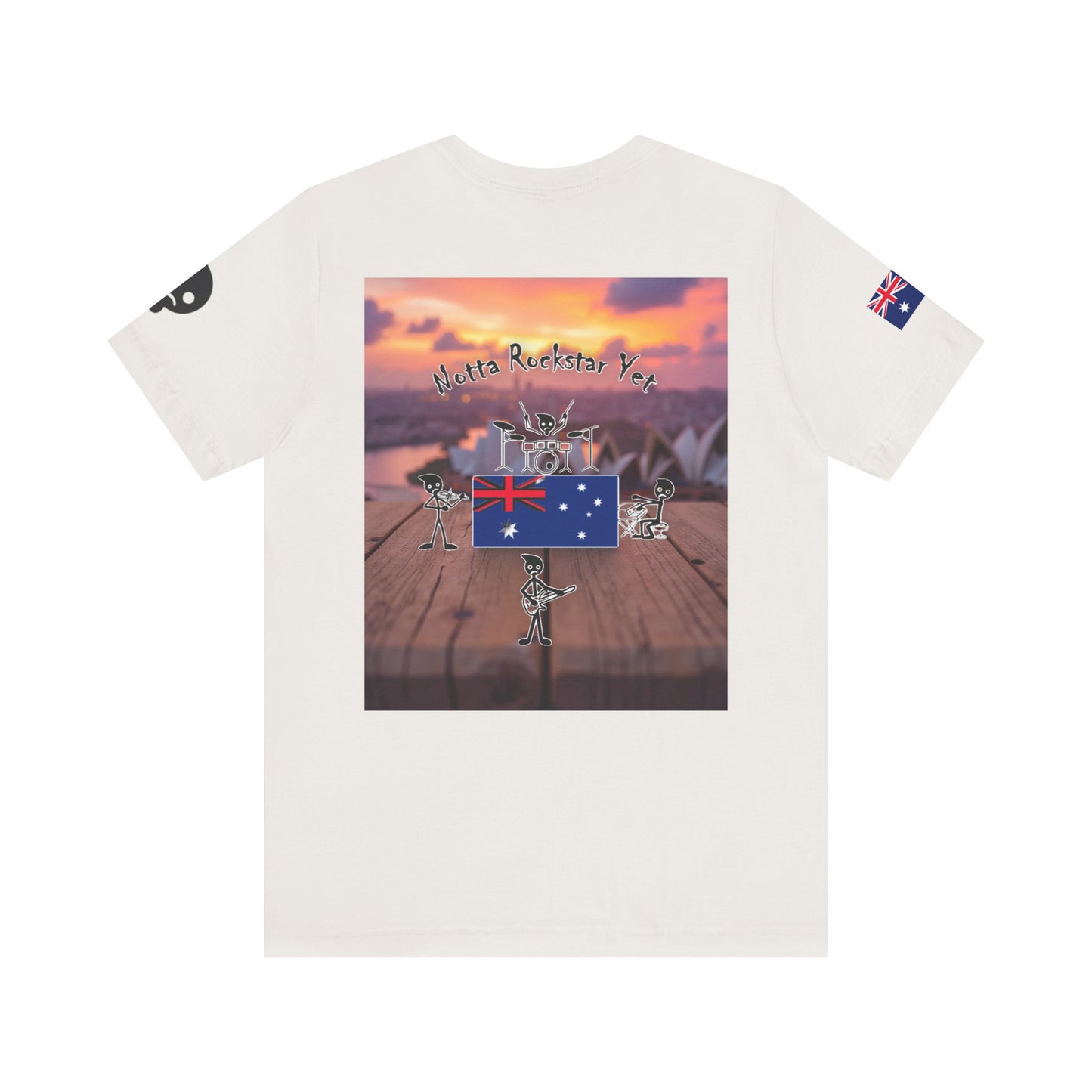 Notta Rockstar Yet- Australia Tee