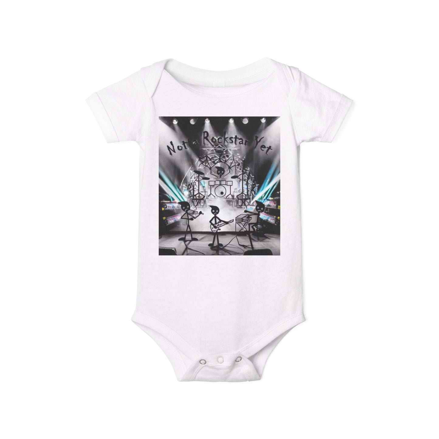 Notta Rockstar Yet-Infant Jersey One Piece - American