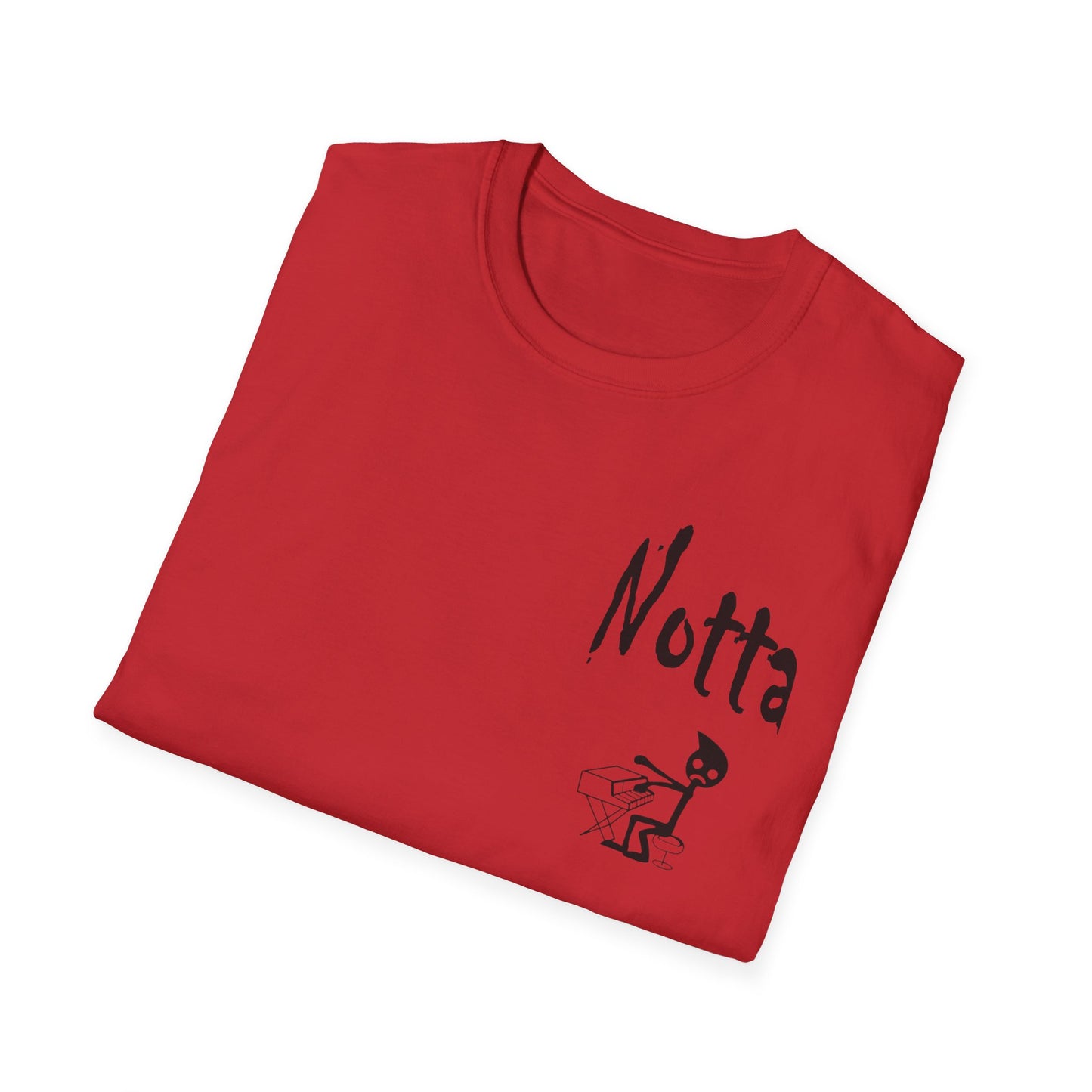Notta Pianist Yet Unisex Softstyle T-Shirt - Music Lover Gift
