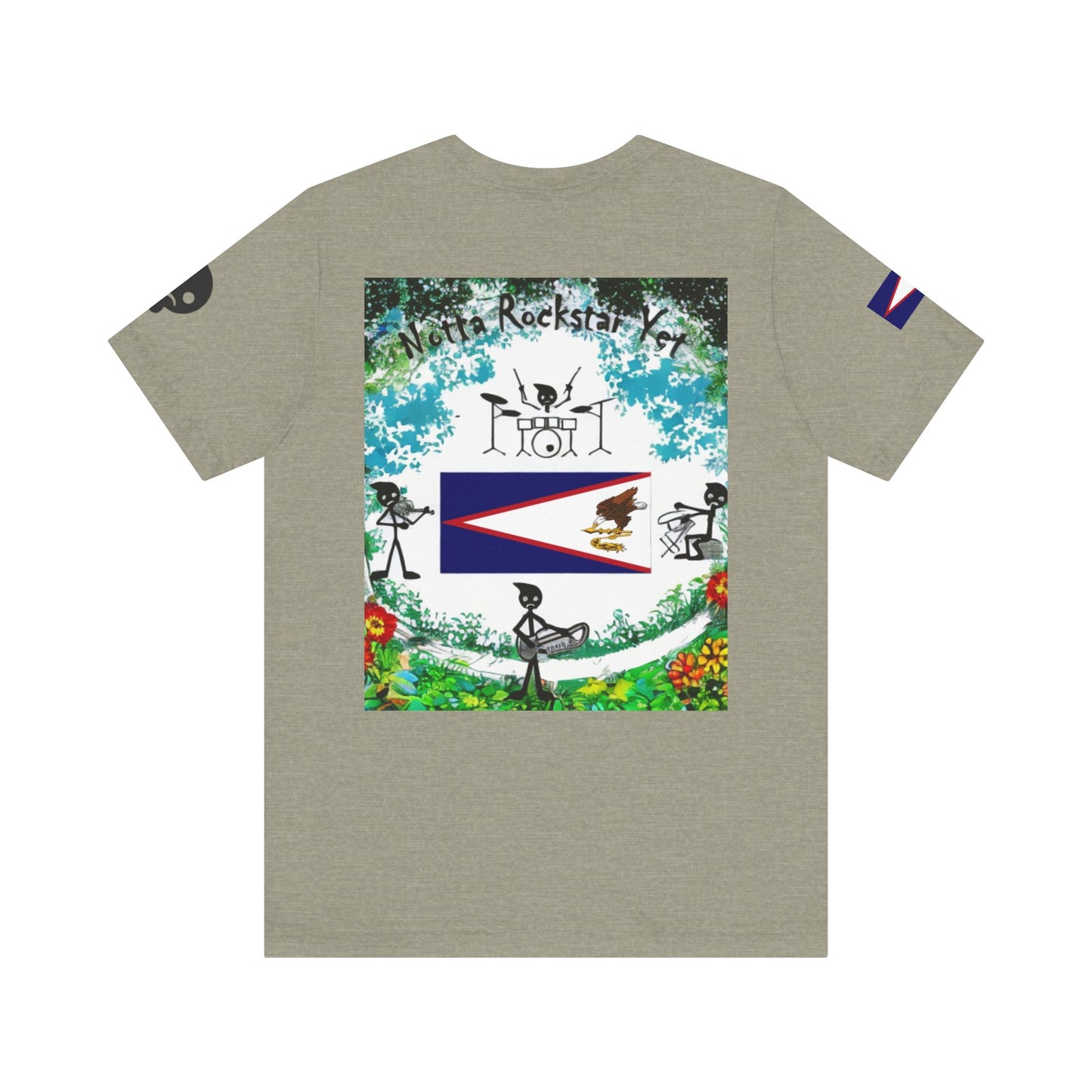 Notta Rockstar Yet- American Samoa Tee