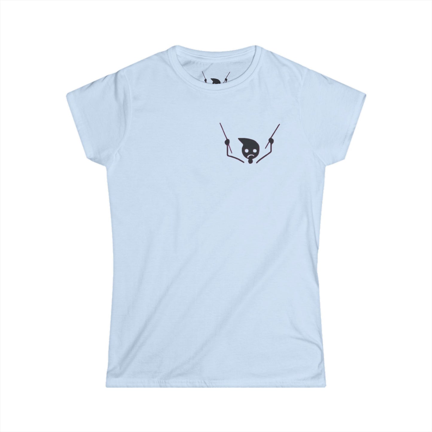 Notta Drummer Yet Women's Tee - Fun Music Lover's Softstyle Shirt