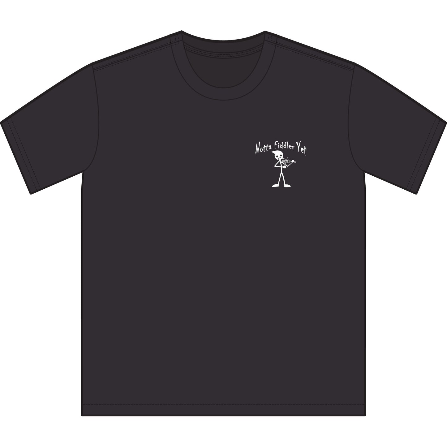 Notta Fiddler Yet Unisex Sueded T-Shirt -Music Vibe Top