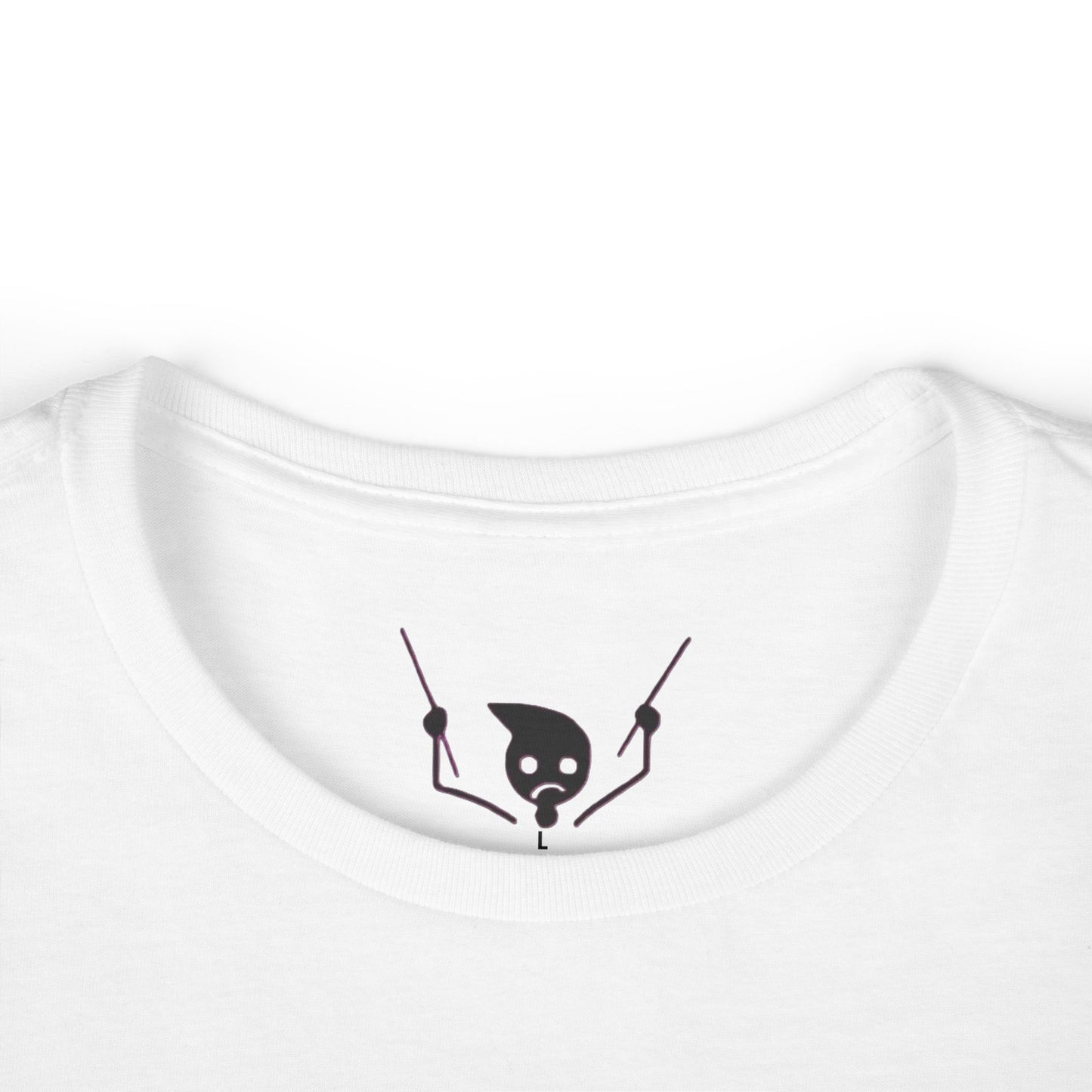 Notta Drummer Yet Women's Tee - Fun Music Lover's Softstyle Shirt