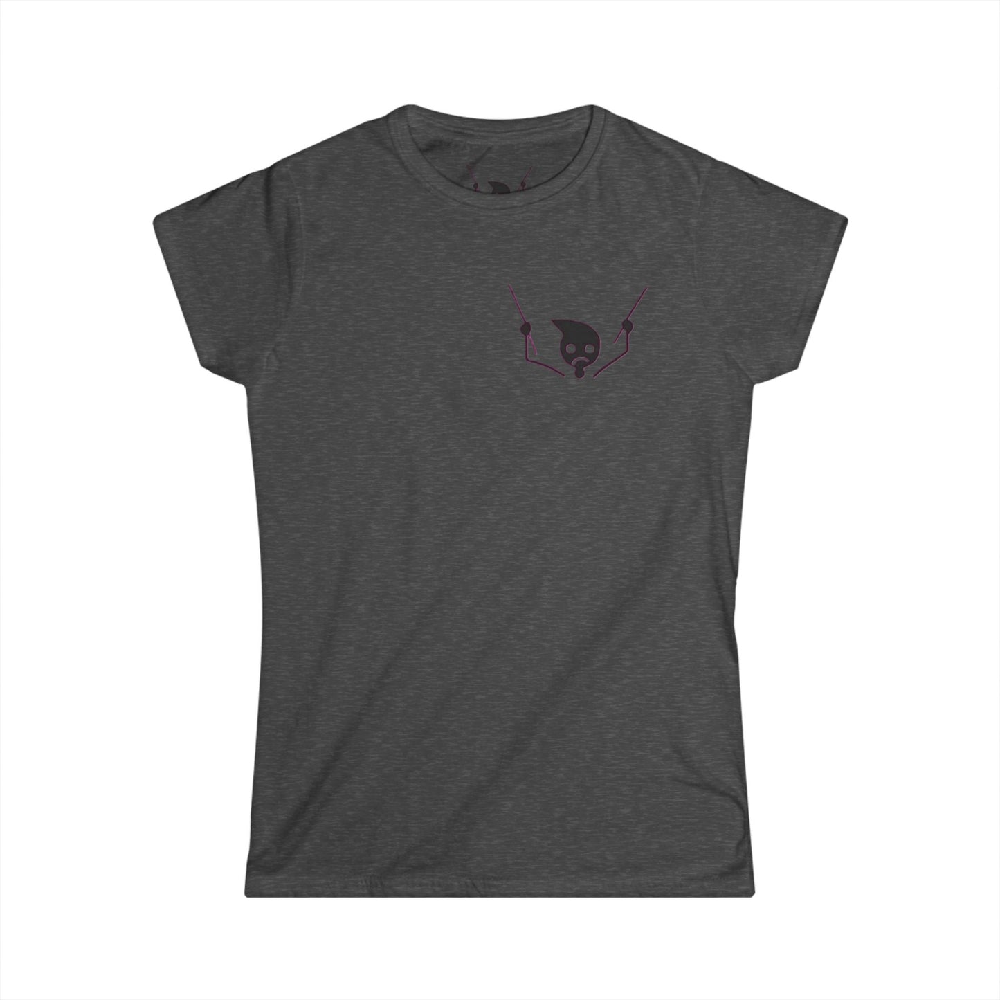 Notta Drummer Yet Women's Tee - Fun Music Lover's Softstyle Shirt