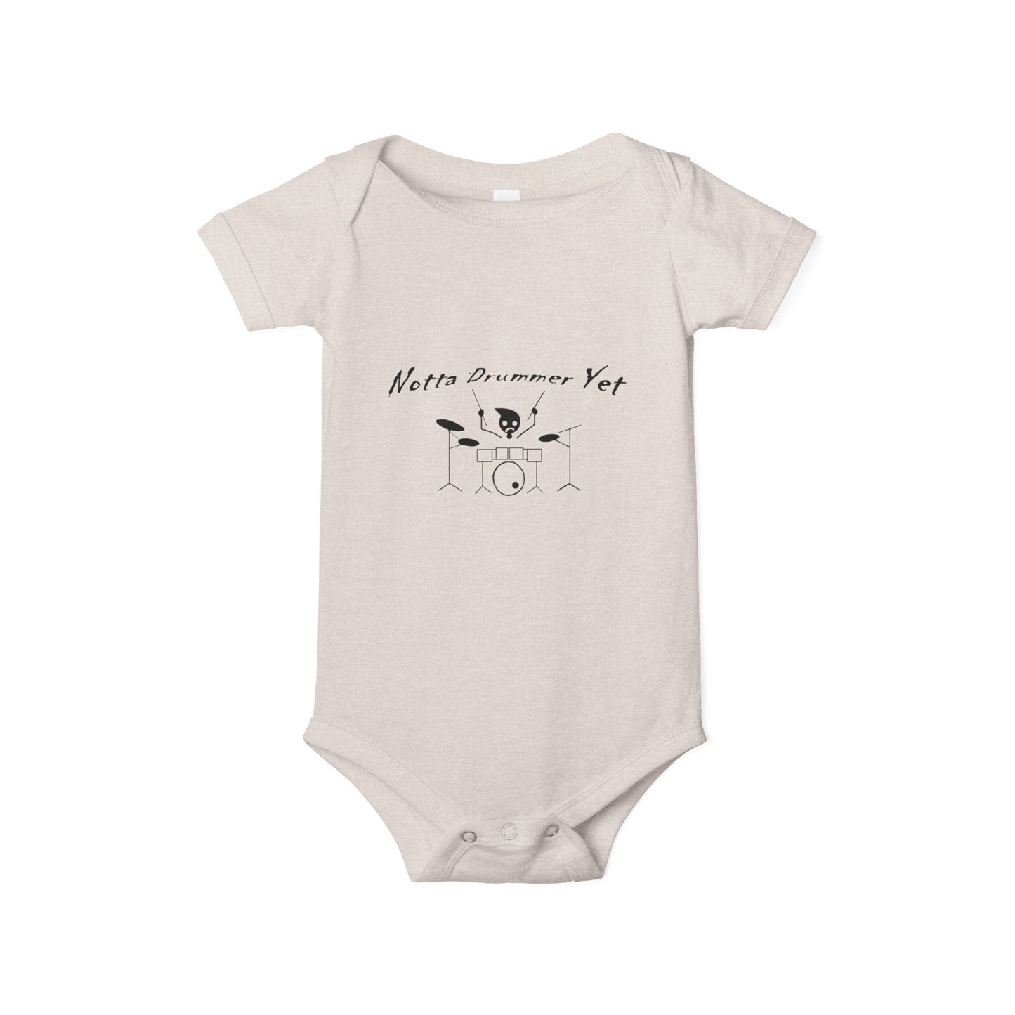 Notta Drummer Yet-Infant Jersey One Piece - American