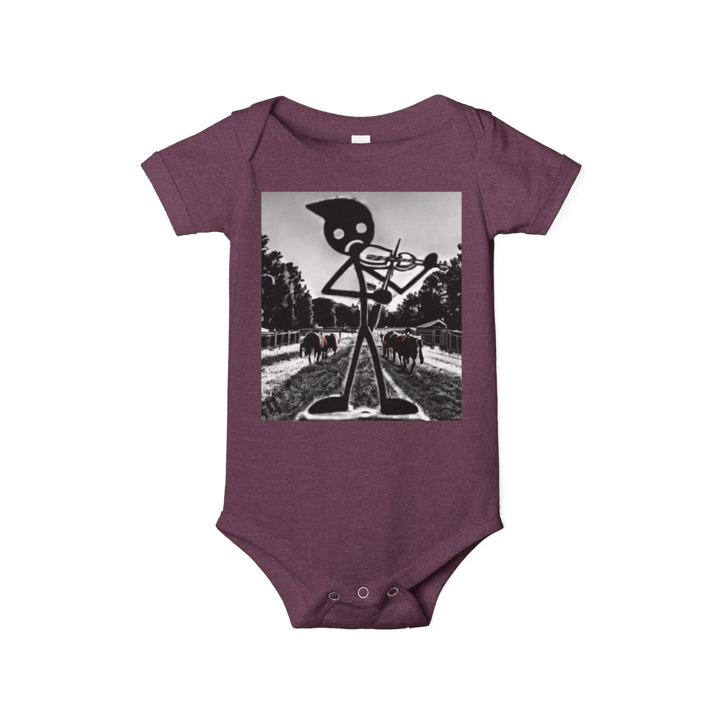 Notta Fiddler Yet-Infant Jersey One Piece - American