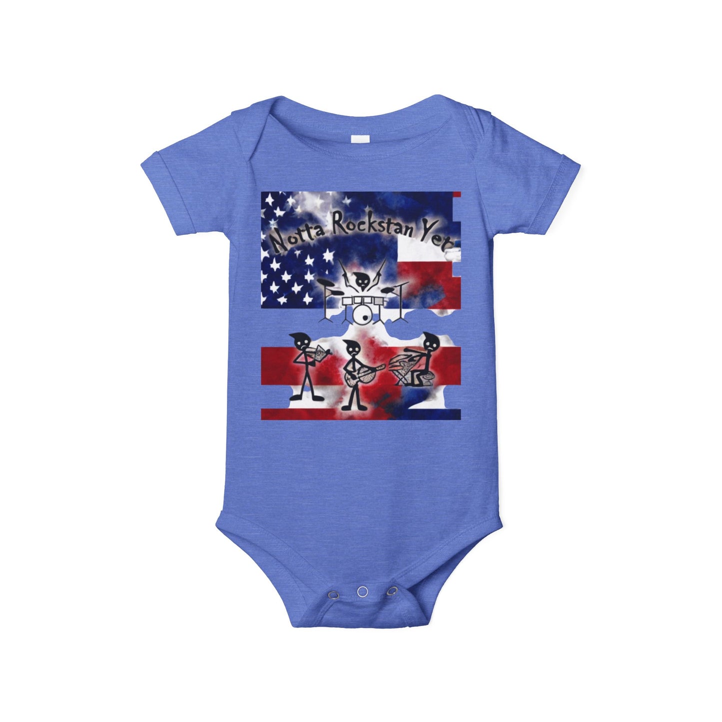 Notta Rockstar Yet-Infant Jersey One Piece - American