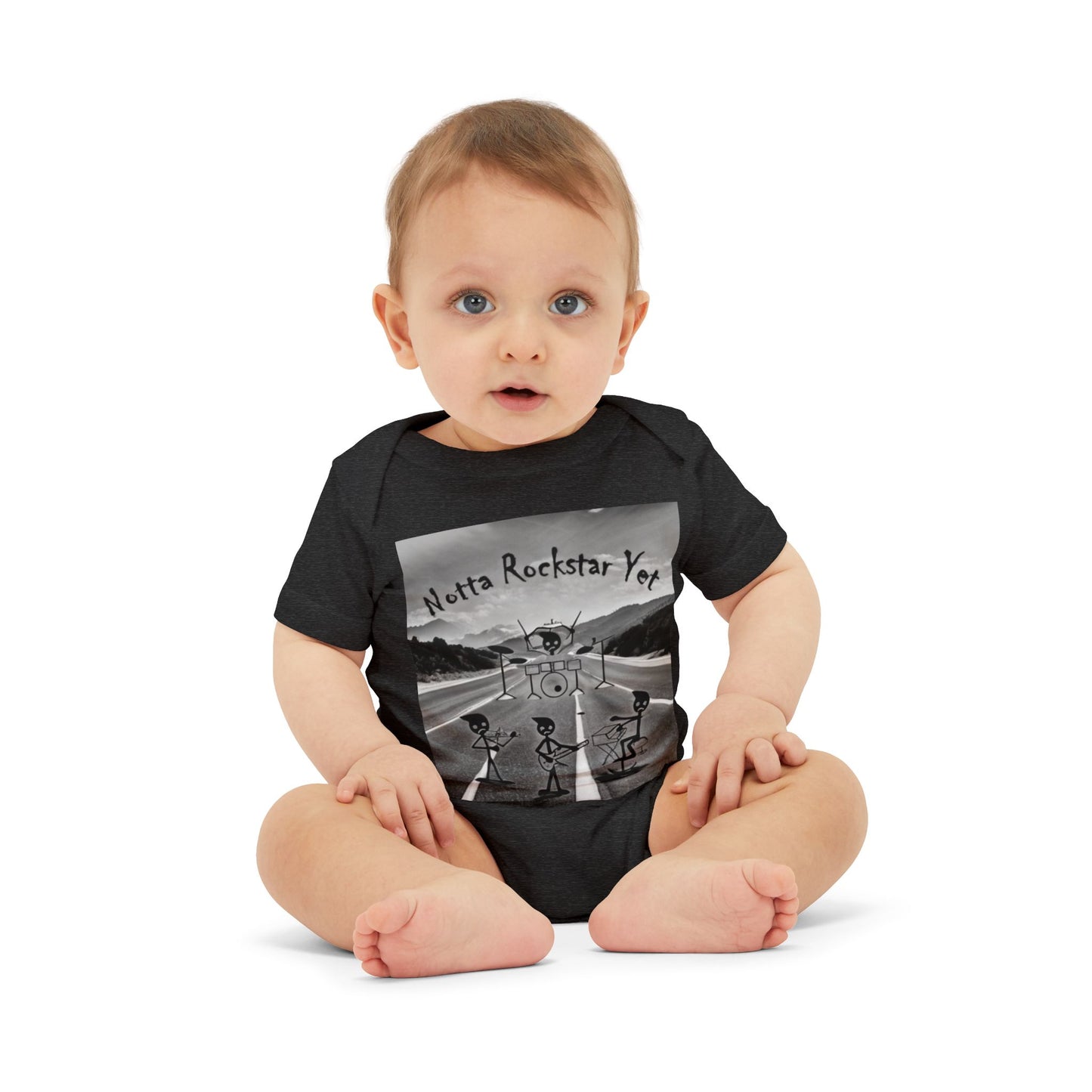 Notta Rockstar Yet-Infant Jersey One Piece - American