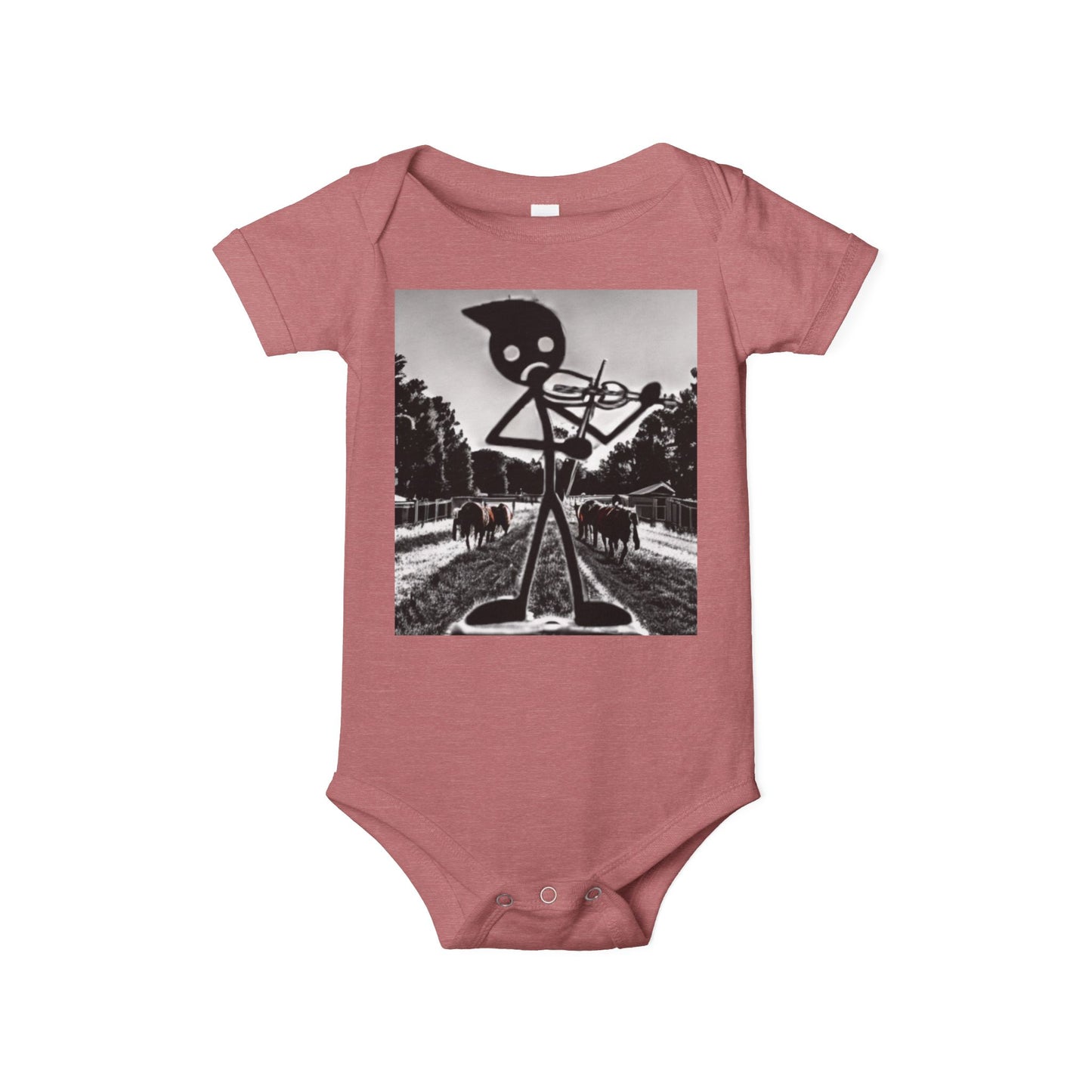Notta Fiddler Yet-Infant Jersey One Piece - American