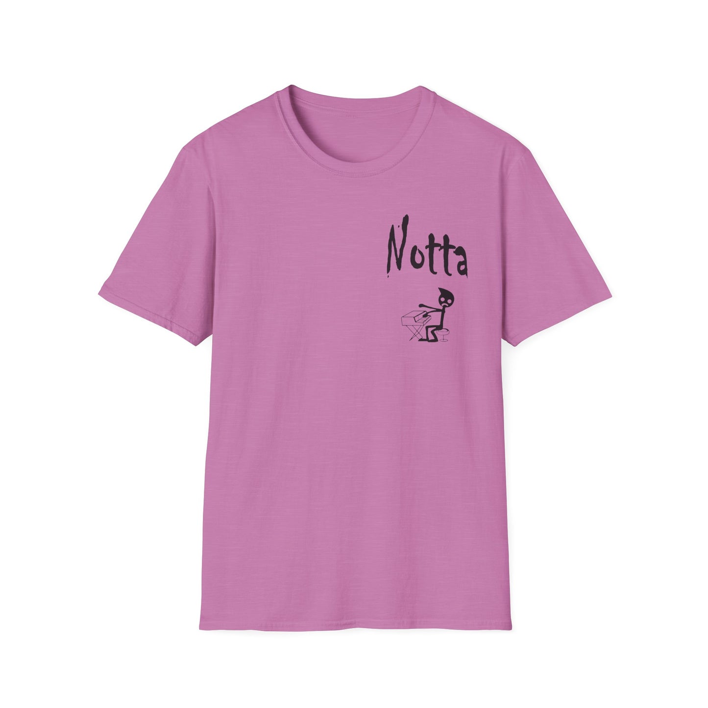 Notta Pianist Yet Unisex Softstyle T-Shirt - Music Lover Gift