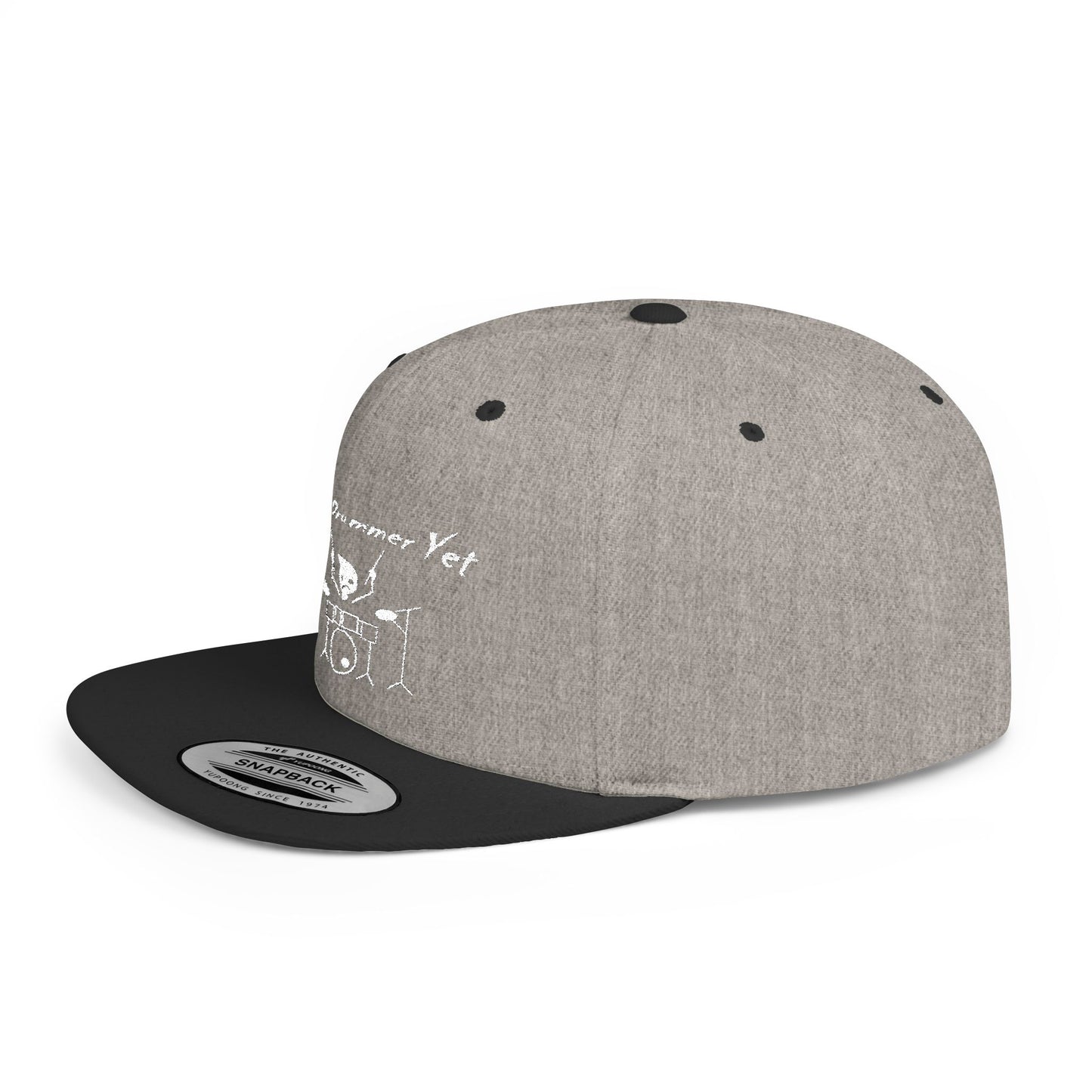 Notta Rockstar Yet Flat Bill Snapback