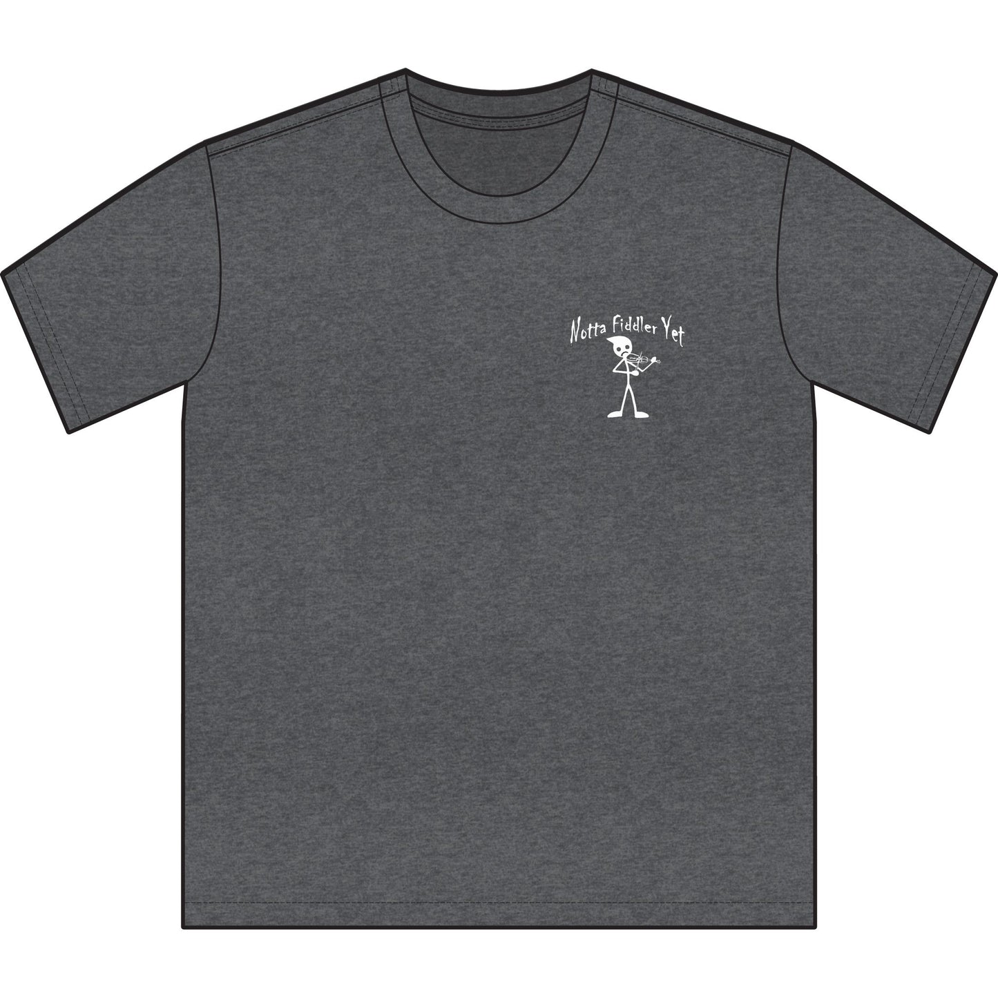 Notta Fiddler Yet Unisex Sueded T-Shirt -Music Vibe Top
