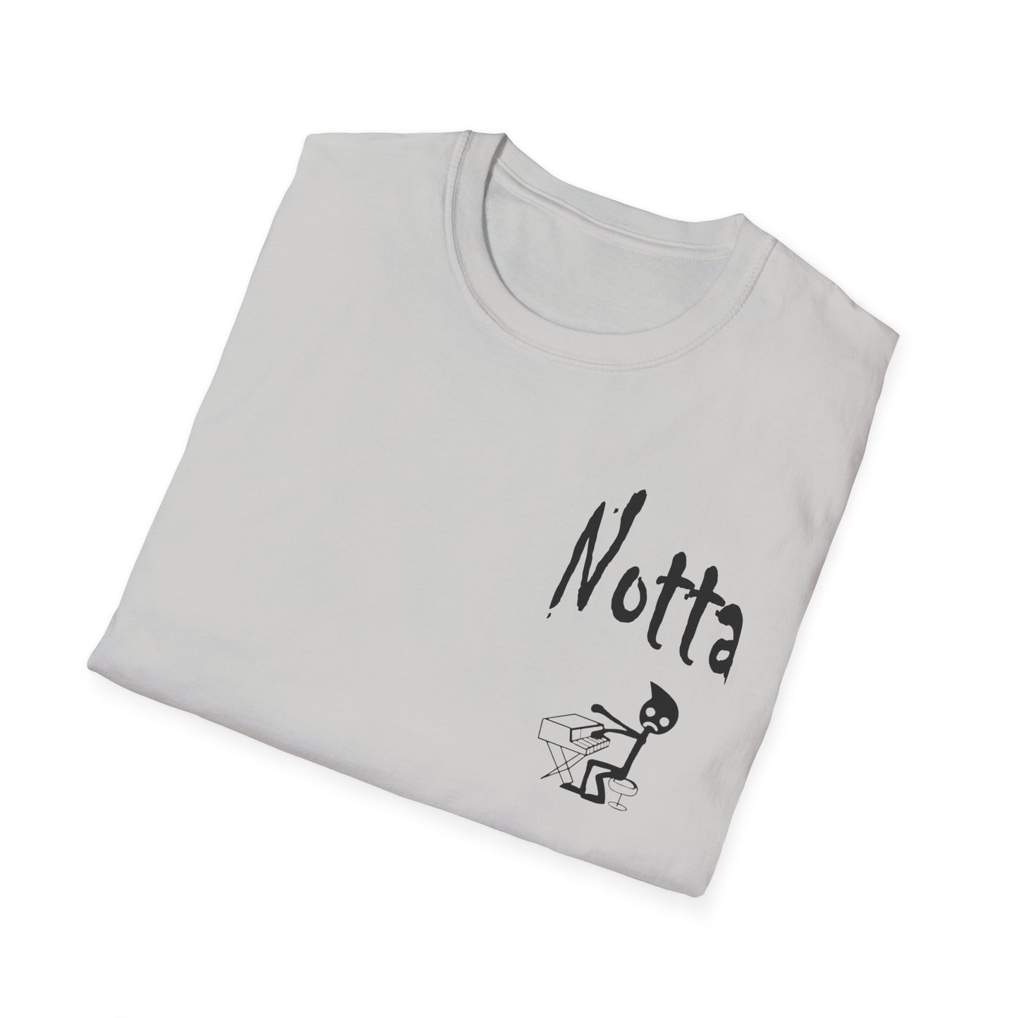 Notta Pianist Yet Unisex Softstyle T-Shirt - Music Lover Gift