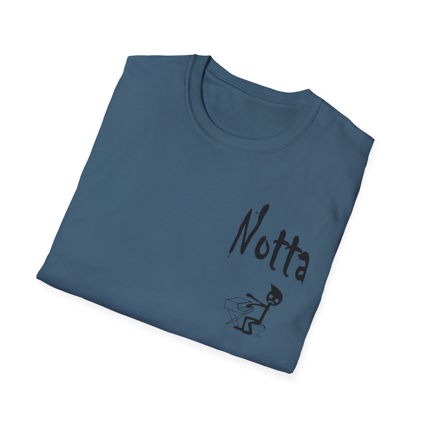 Notta Pianist Yet Unisex Softstyle T-Shirt - Music Lover Gift