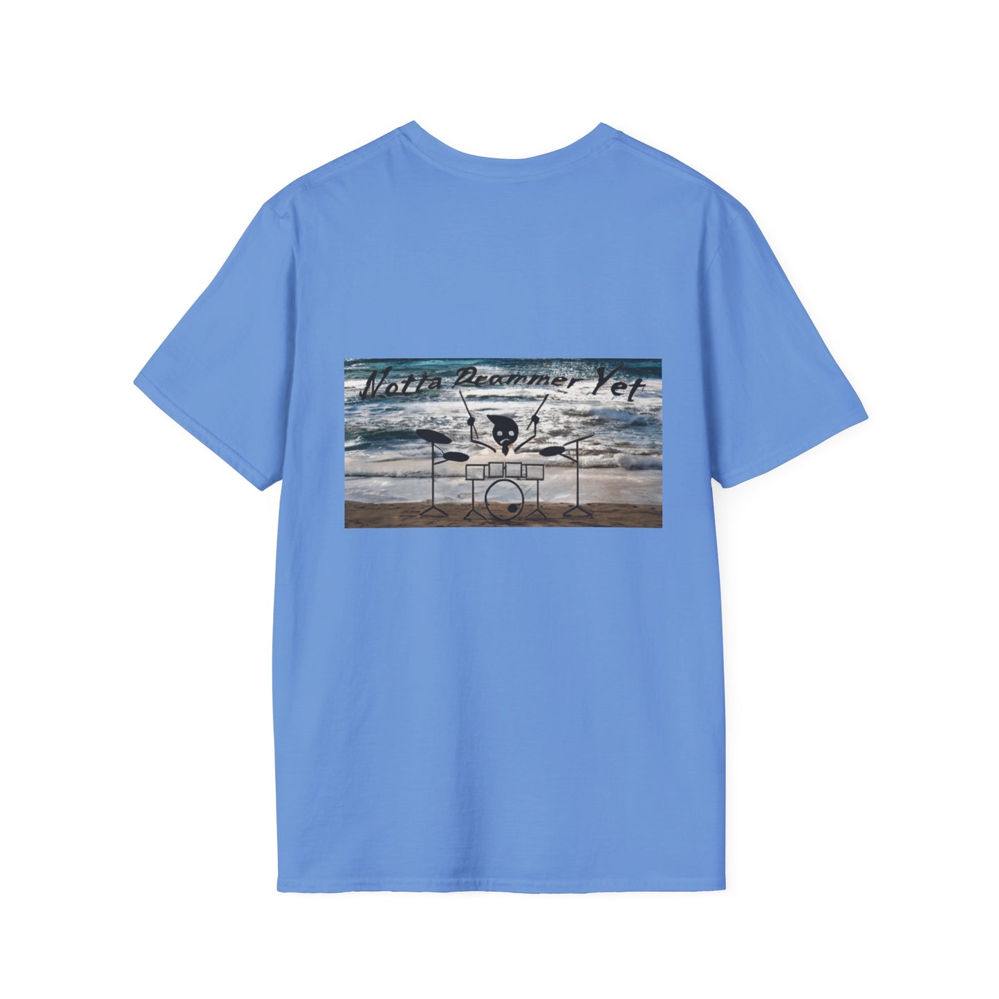 Notta Drummer Yet Unisex Softstyle T-Shirt - Cool Musician Gift