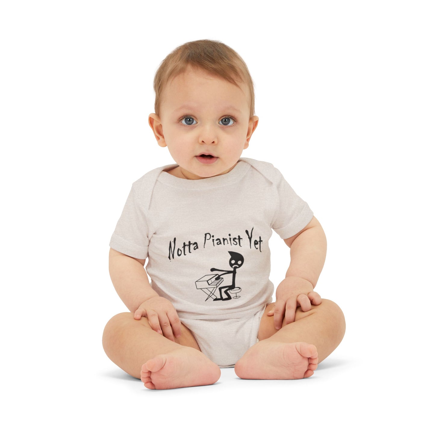 Notta Pianist Yet-Infant Jersey One Piece - American