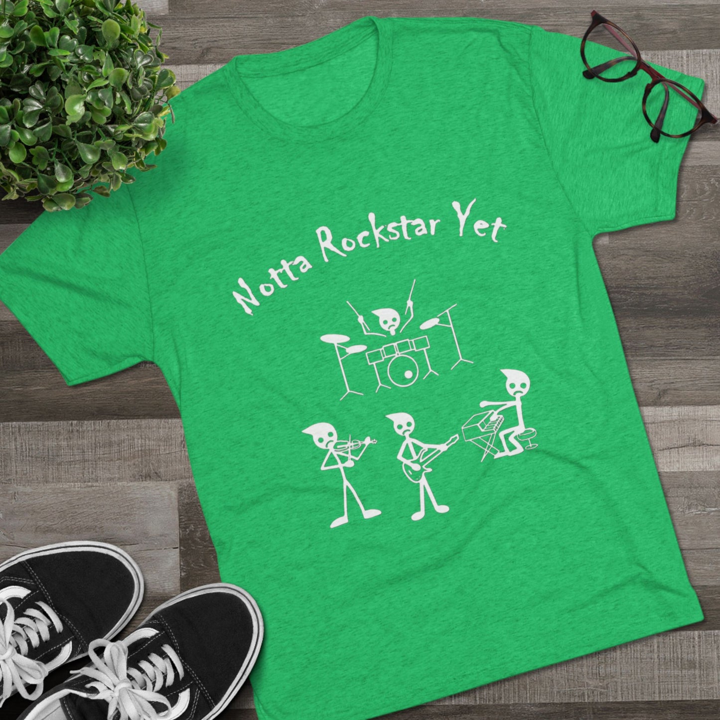 Notta Rockstar Yet Unisex Tri-Blend T