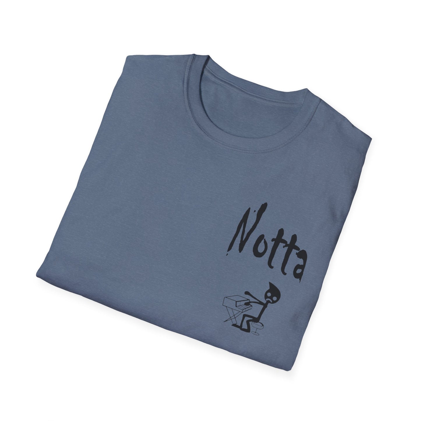Notta Pianist Yet Unisex Softstyle T-Shirt - Music Lover Gift