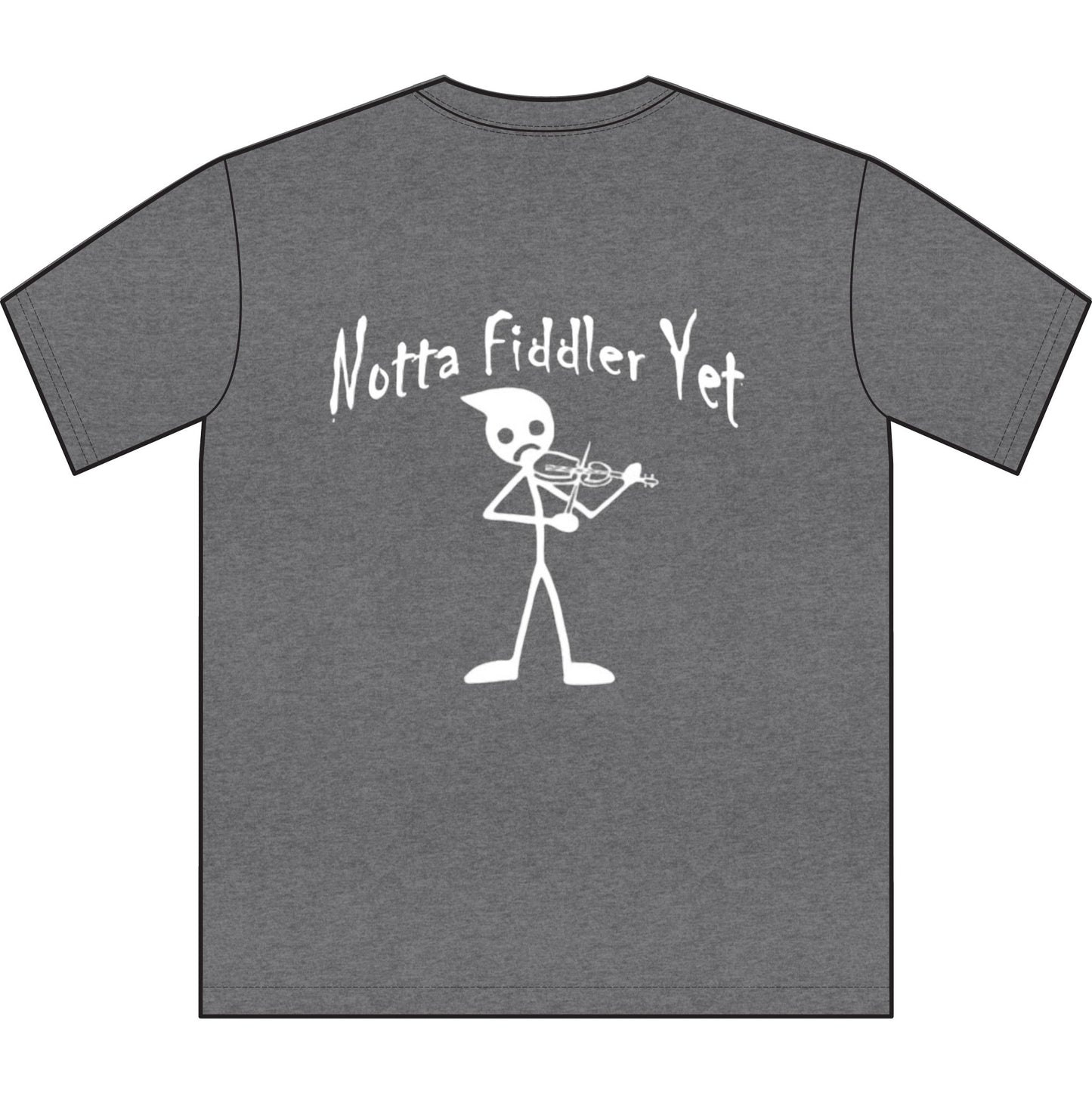 Notta Fiddler Yet Unisex Sueded T-Shirt -Music Vibe Top