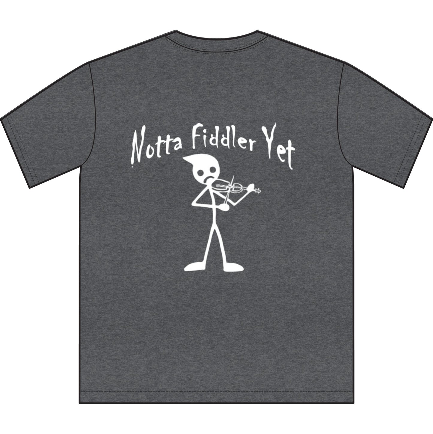 Notta Fiddler Yet Unisex Sueded T-Shirt -Music Vibe Top