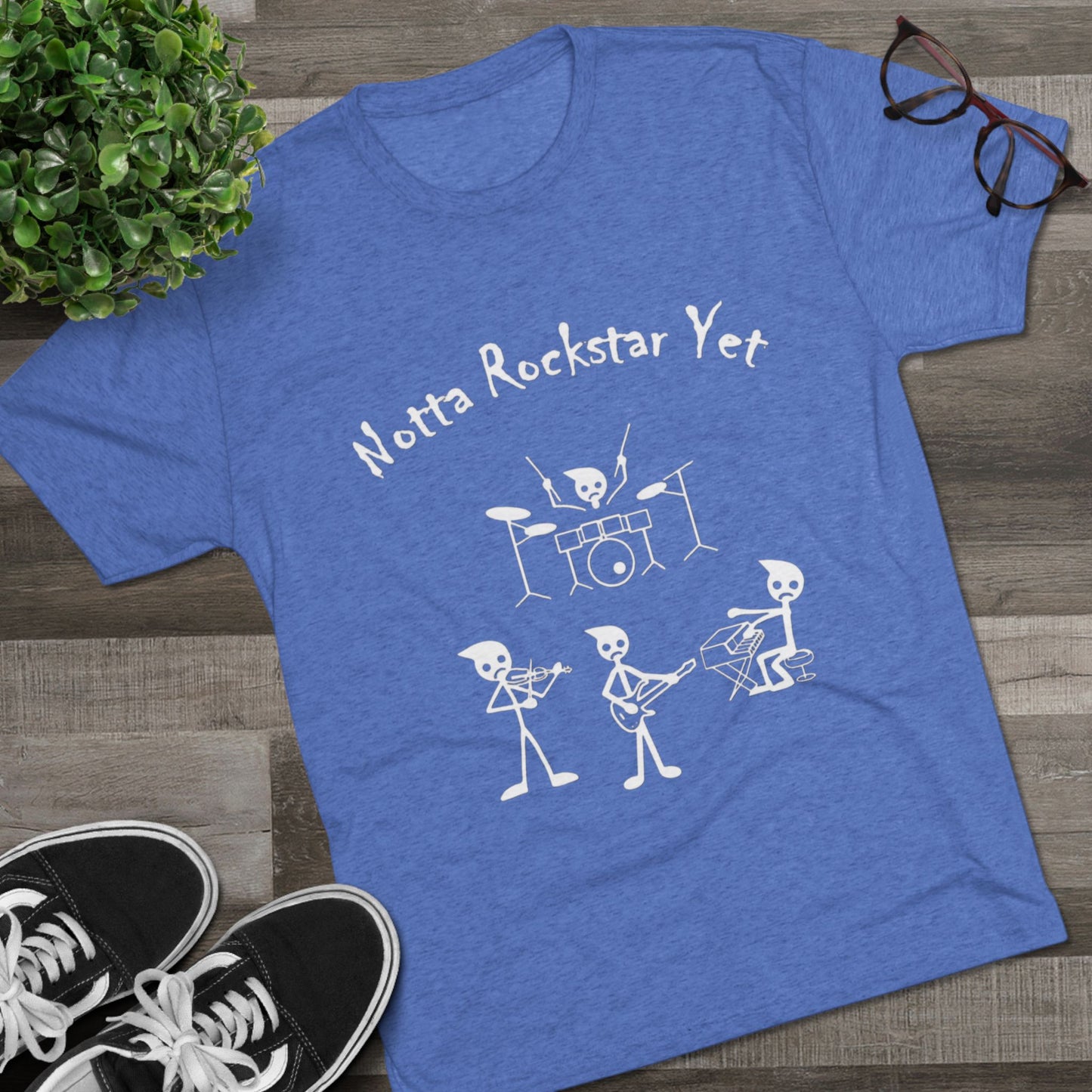 Notta Rockstar Yet Unisex Tri-Blend T