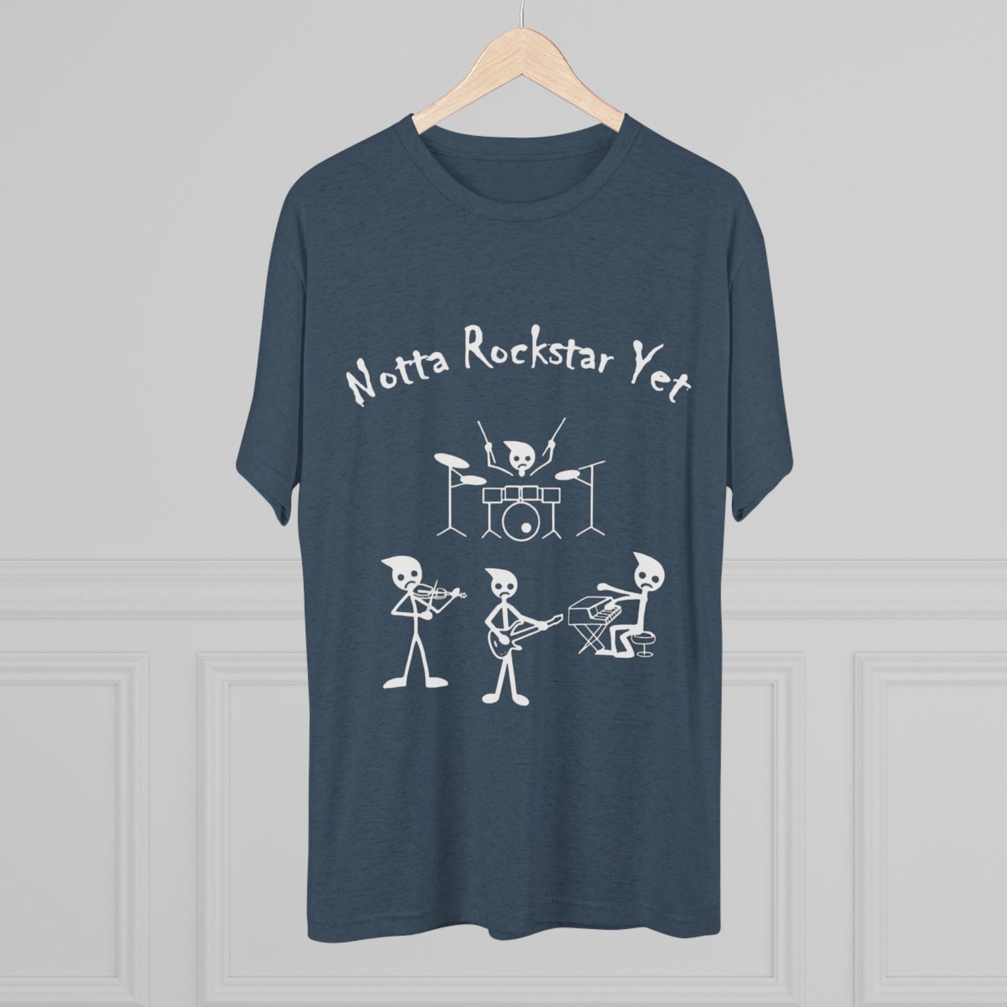 Notta Rockstar Yet Unisex Tri-Blend T